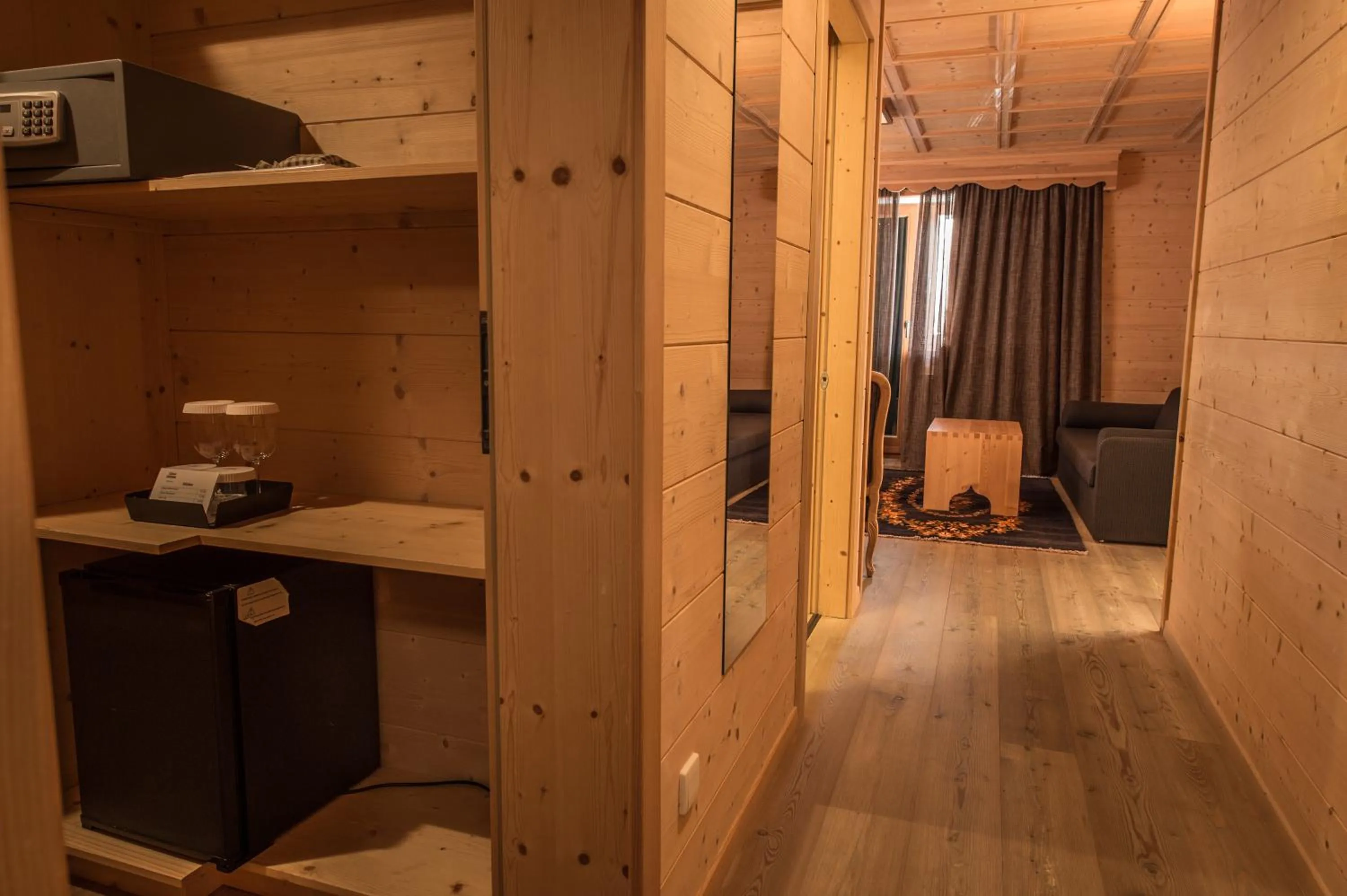 wardrobe in Hotel Ciasa Salares