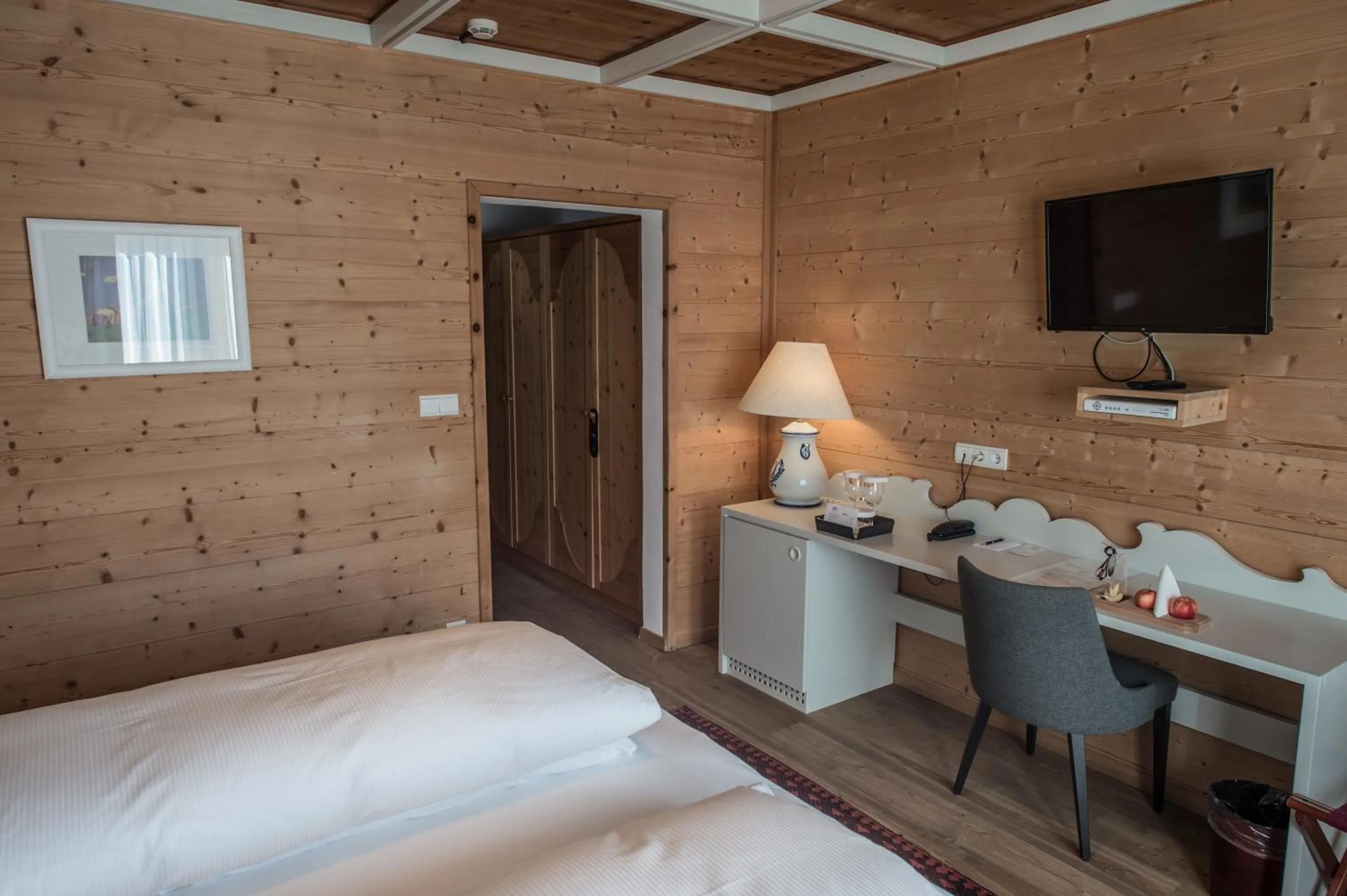 Photo of the whole room, Bed in Hotel Ciasa Salares