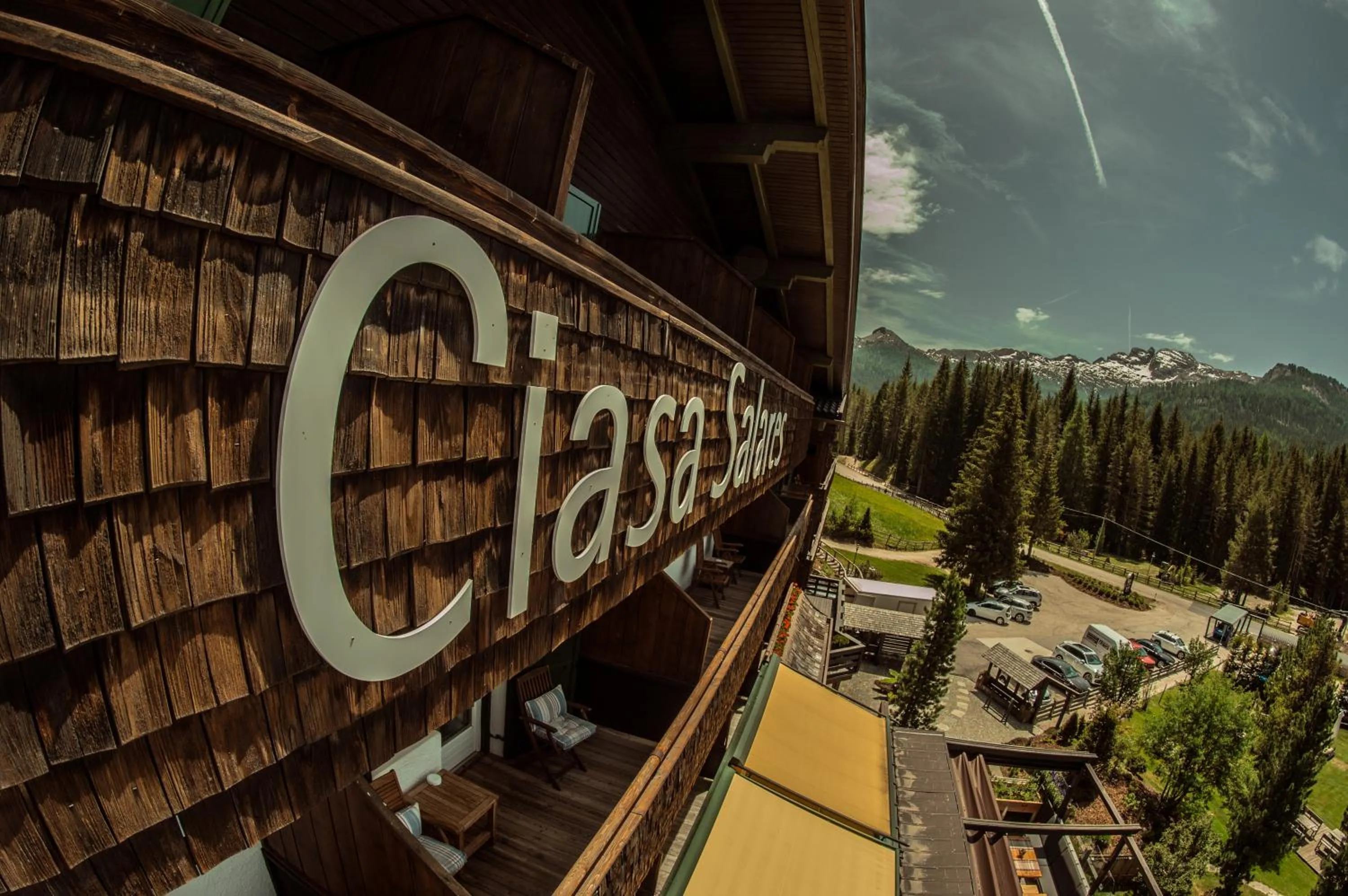 Property building in Hotel Ciasa Salares