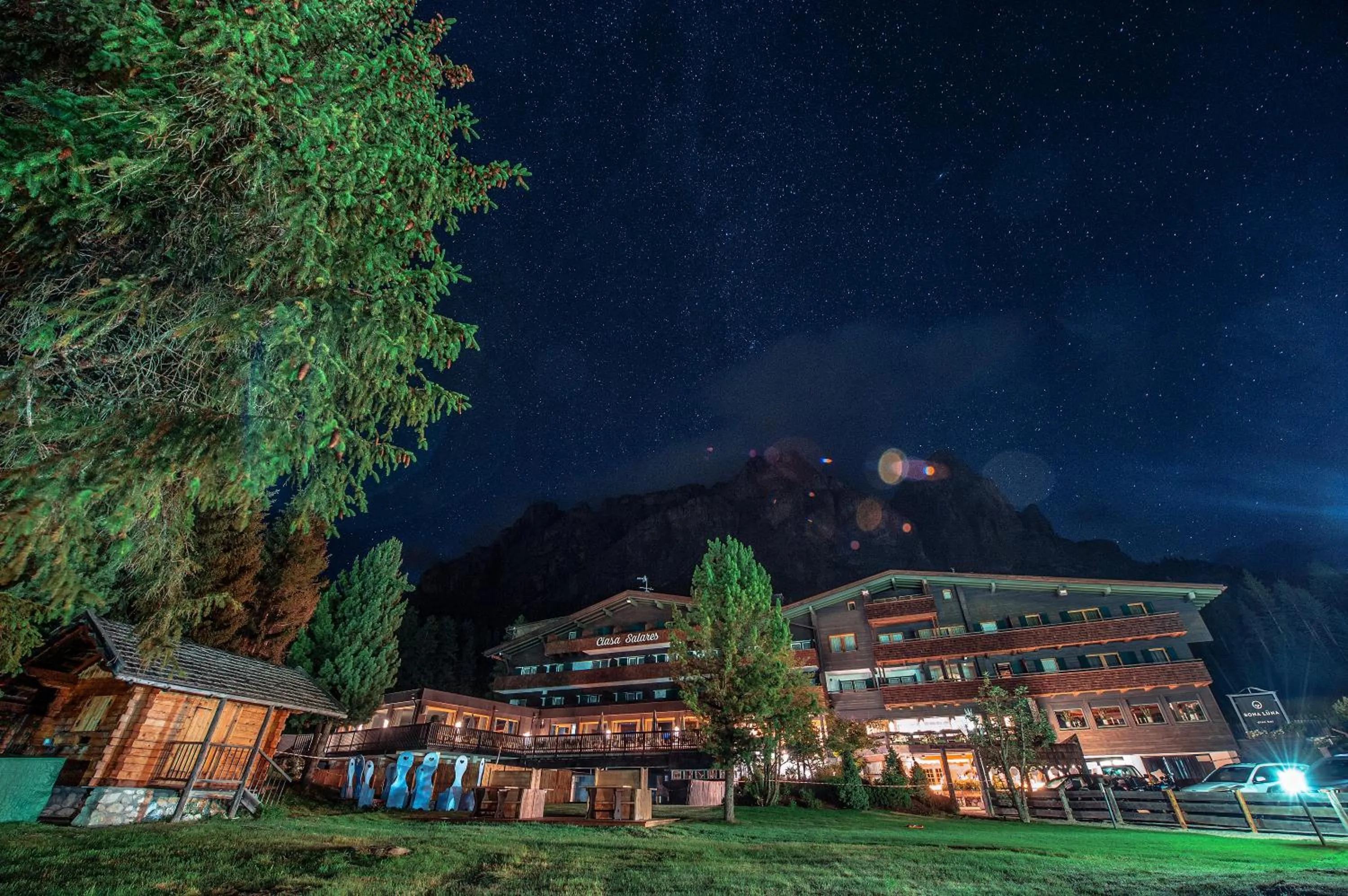 Property building in Hotel Ciasa Salares