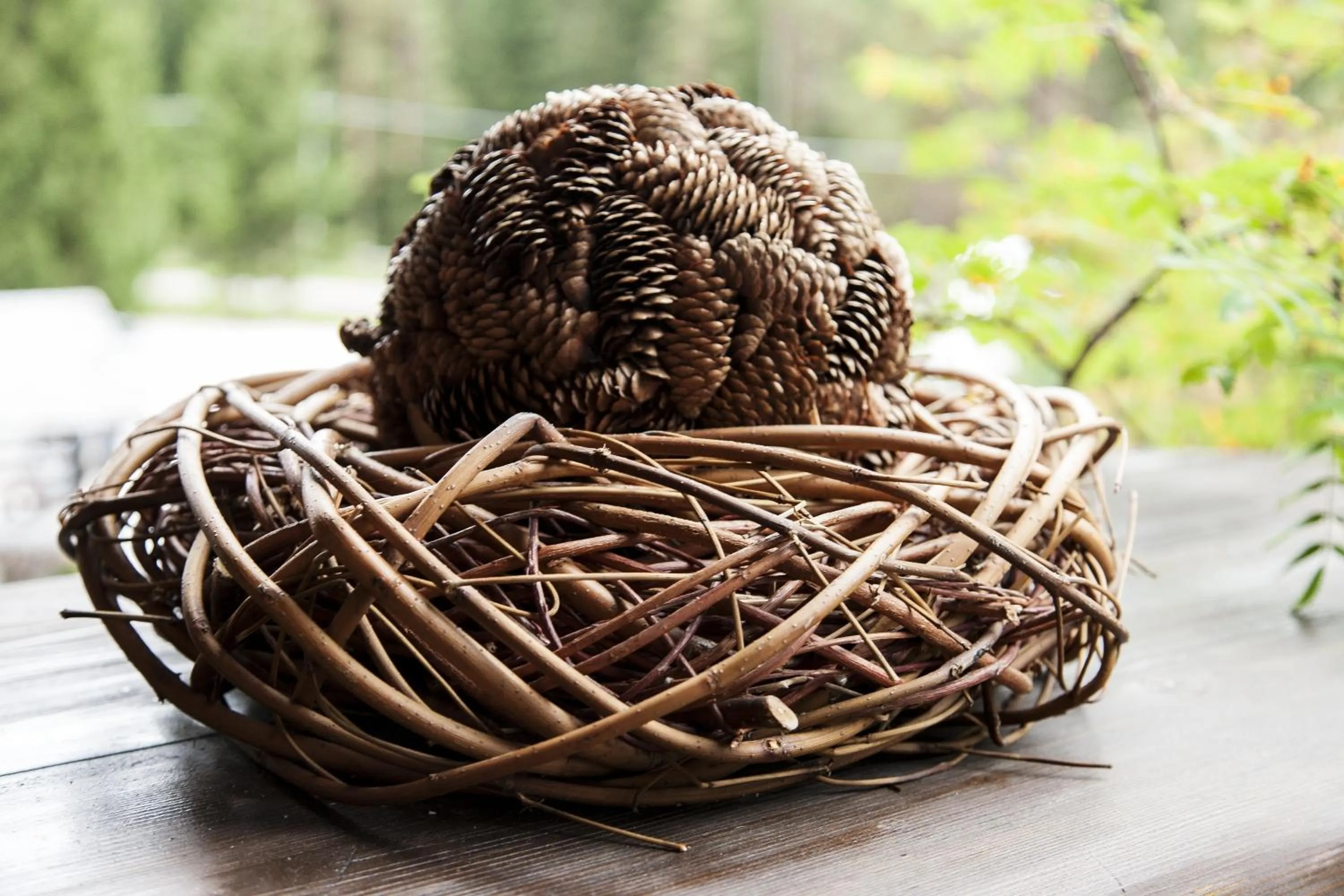 Decorative detail in Hotel Ciasa Salares
