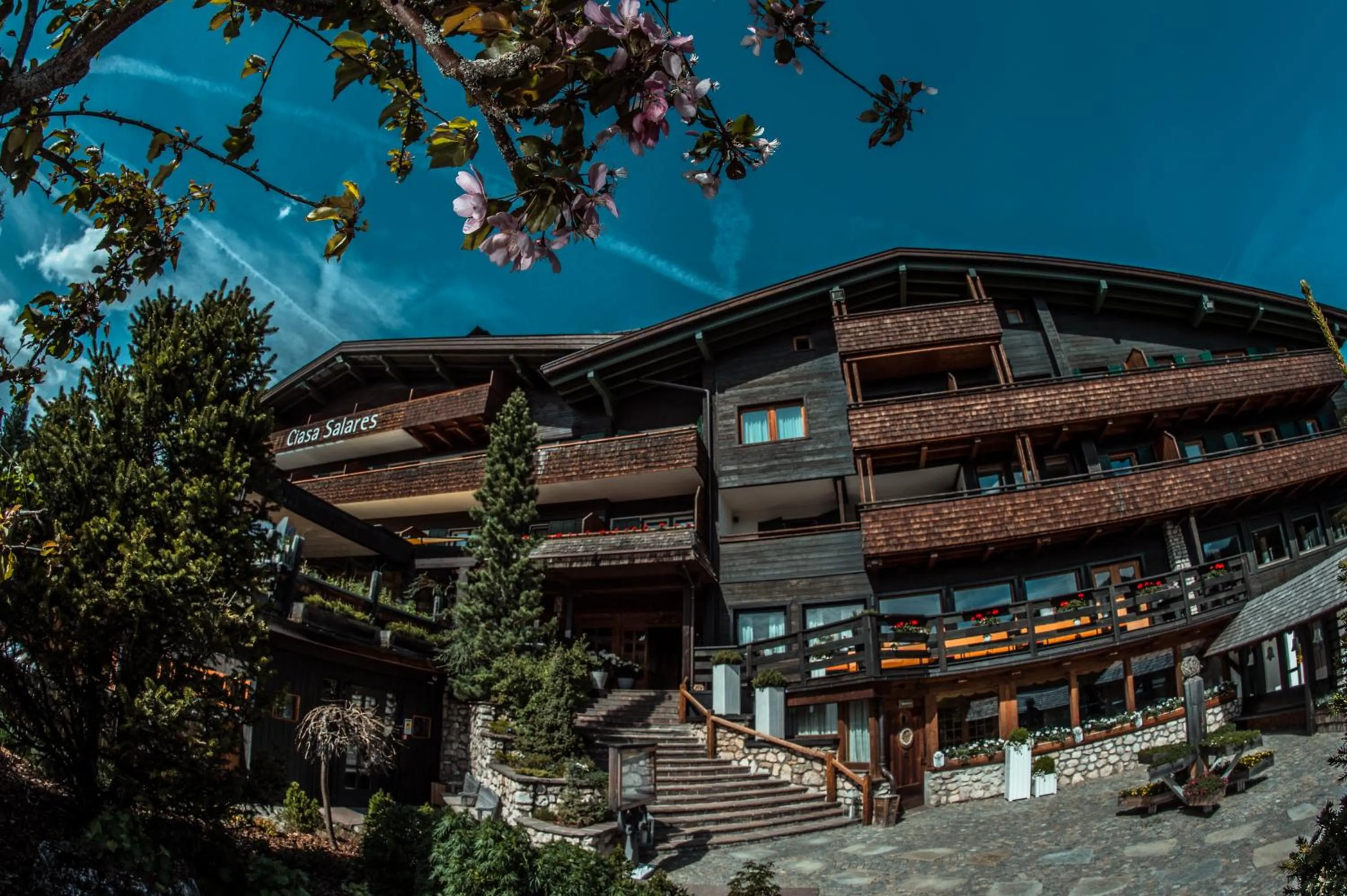 Property building in Hotel Ciasa Salares