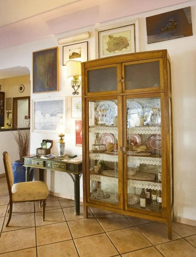 Decorative detail in Hotel Villa Maria Ischia Porto