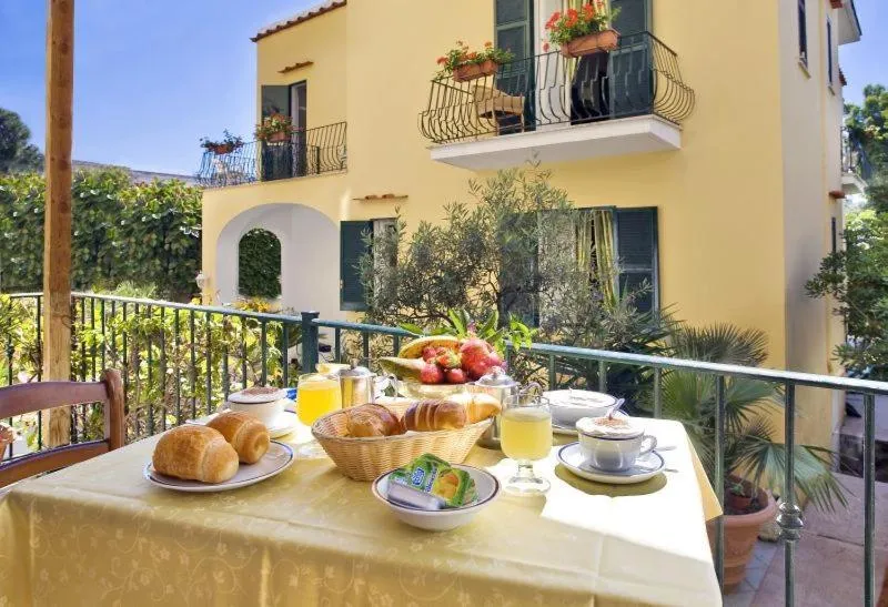Balcony/Terrace in Hotel Villa Maria Ischia Porto