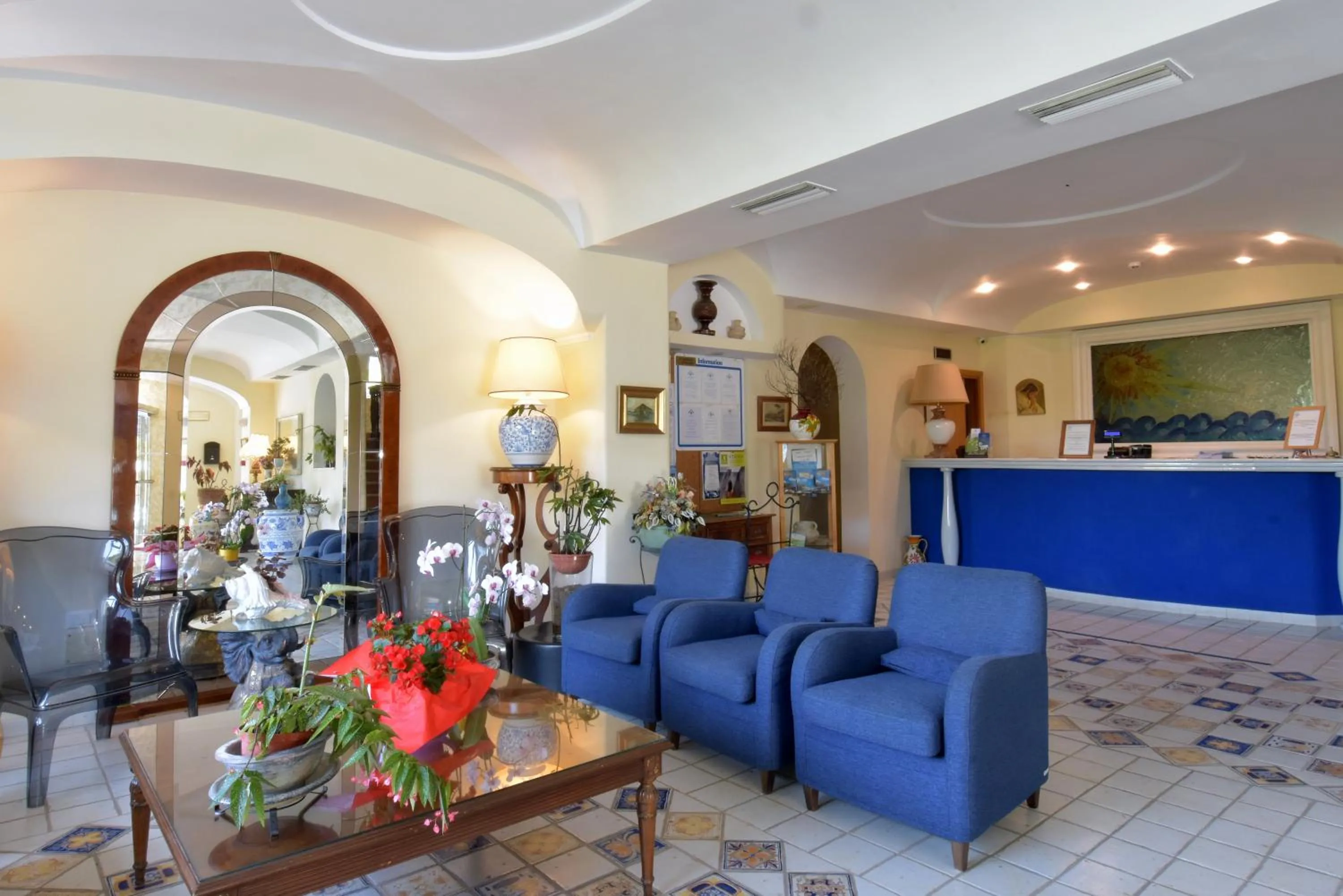 Lobby or reception in Hotel L'Approdo