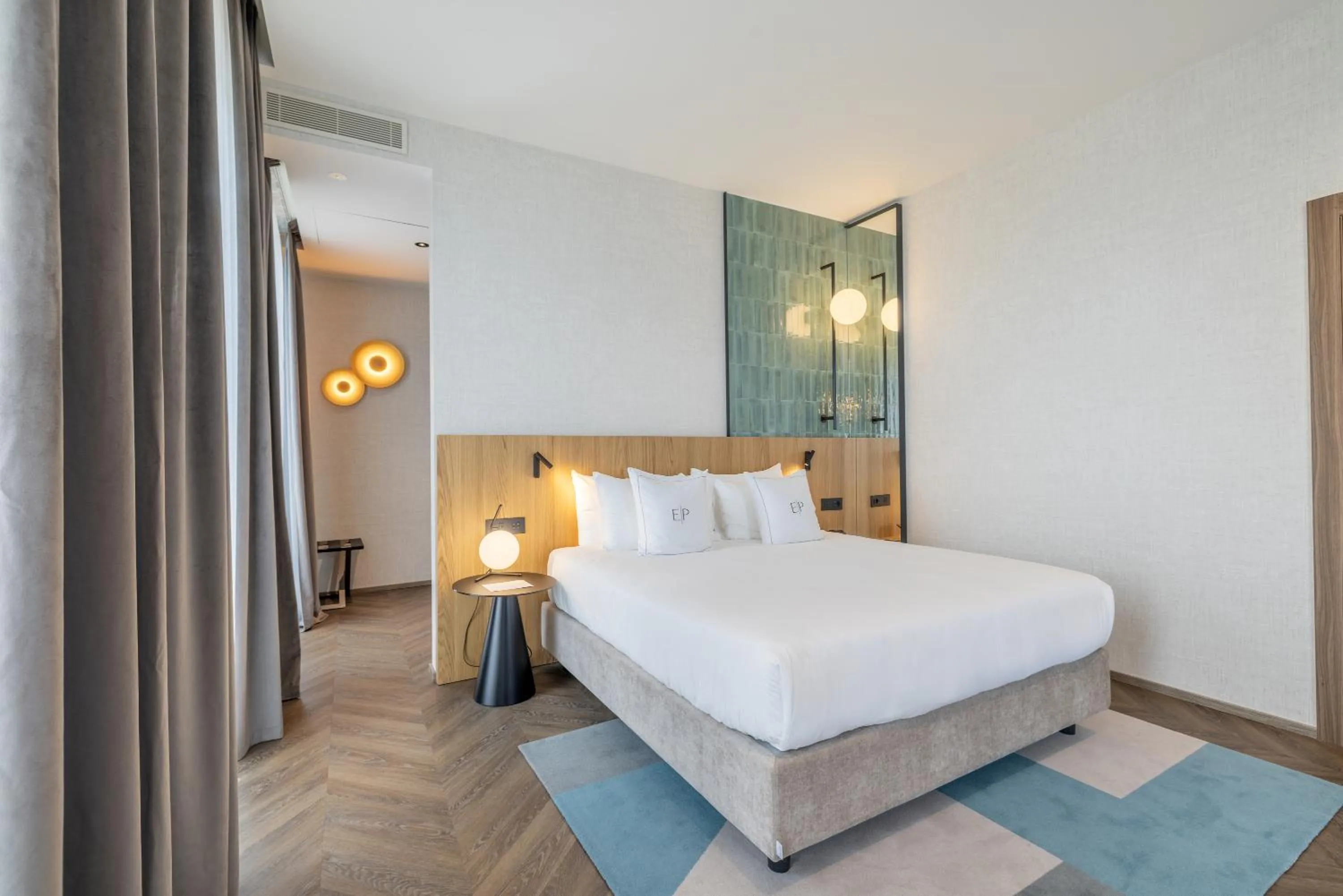 Bed in Europa Palace