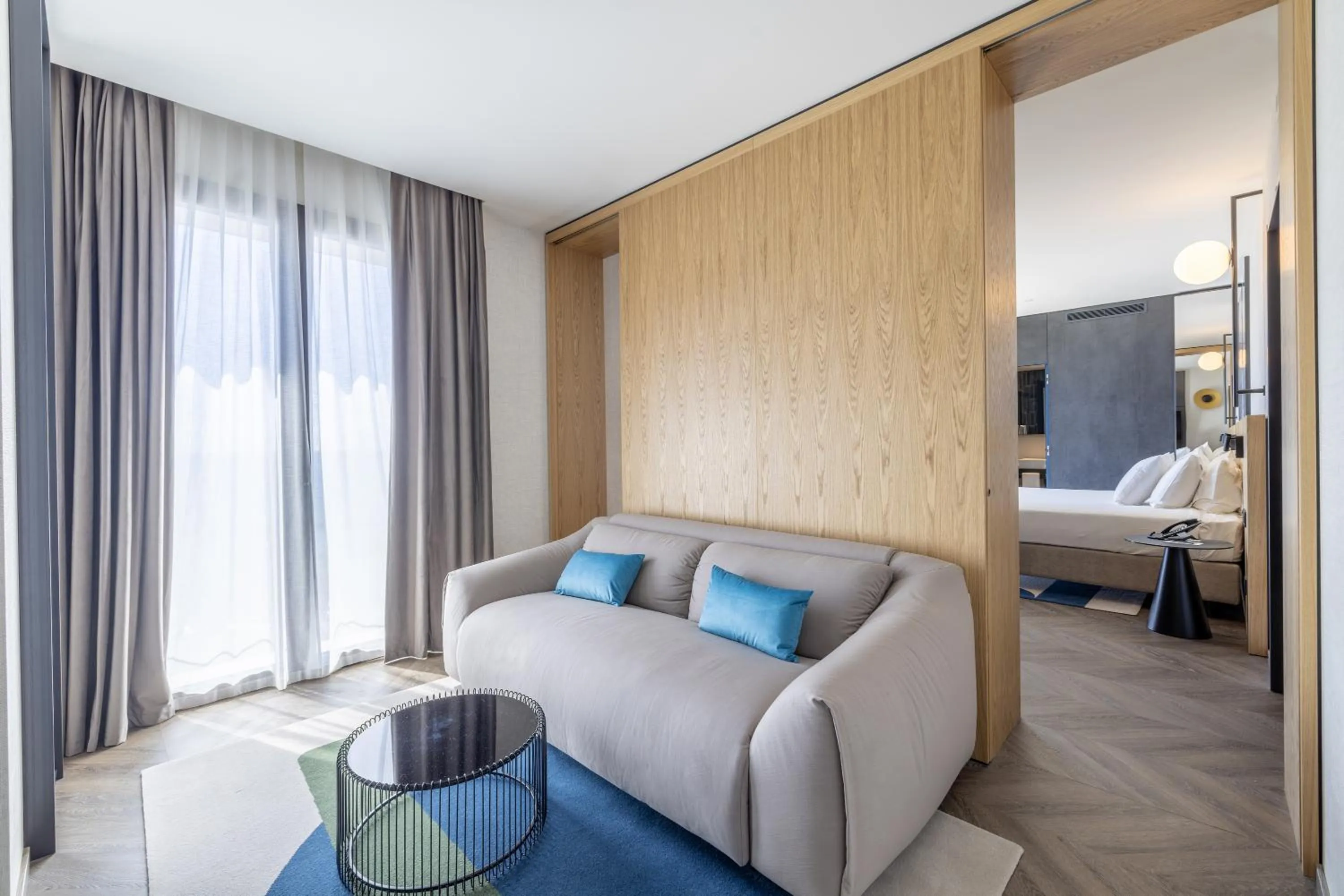 Bed in Europa Palace