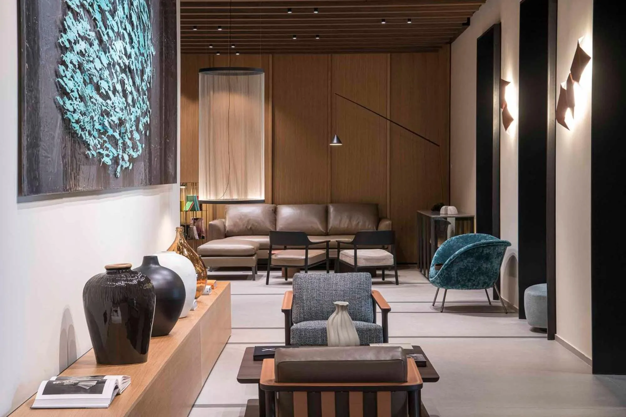 Lobby or reception in Europa Palace