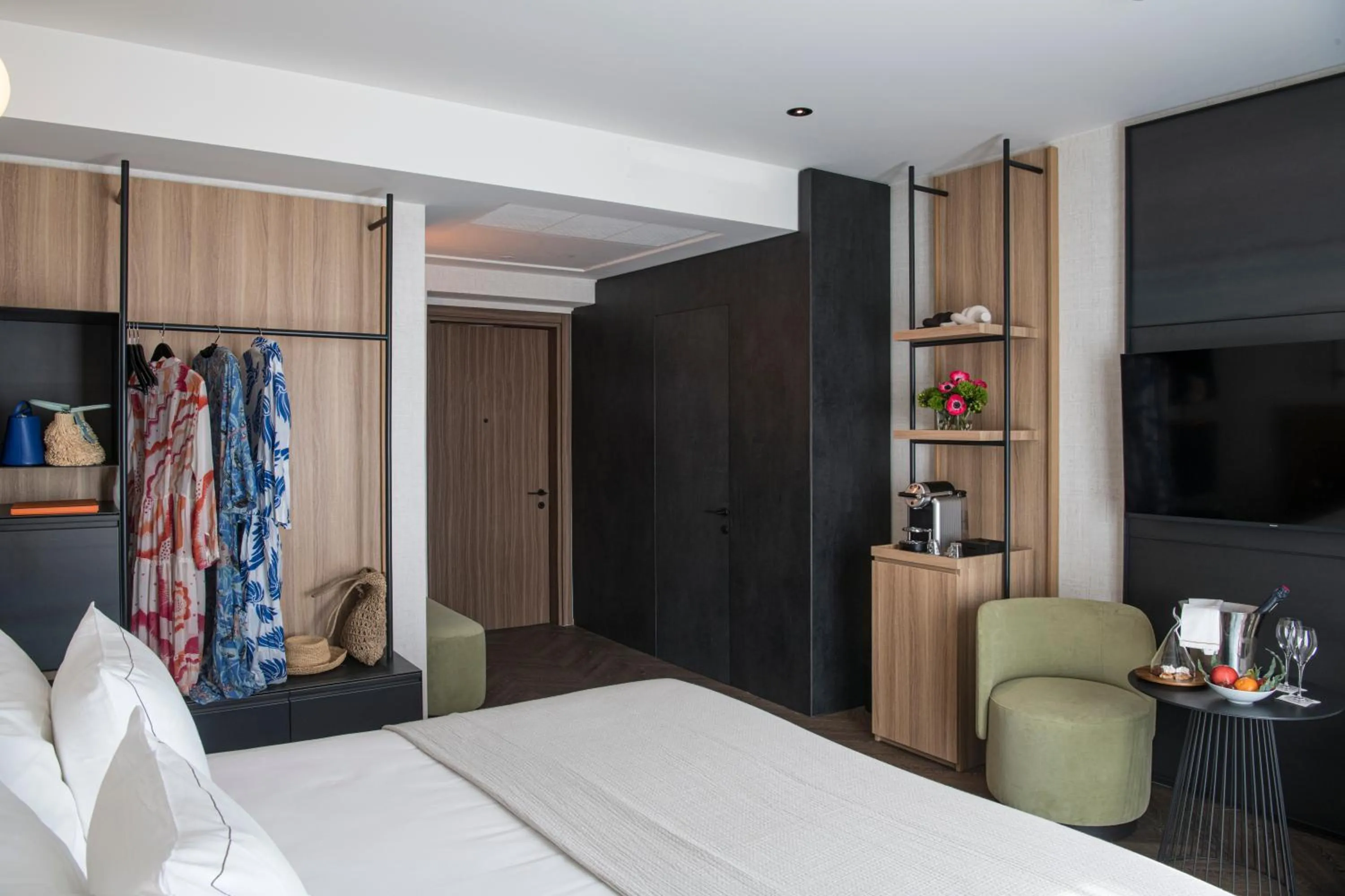 Bed in Europa Palace