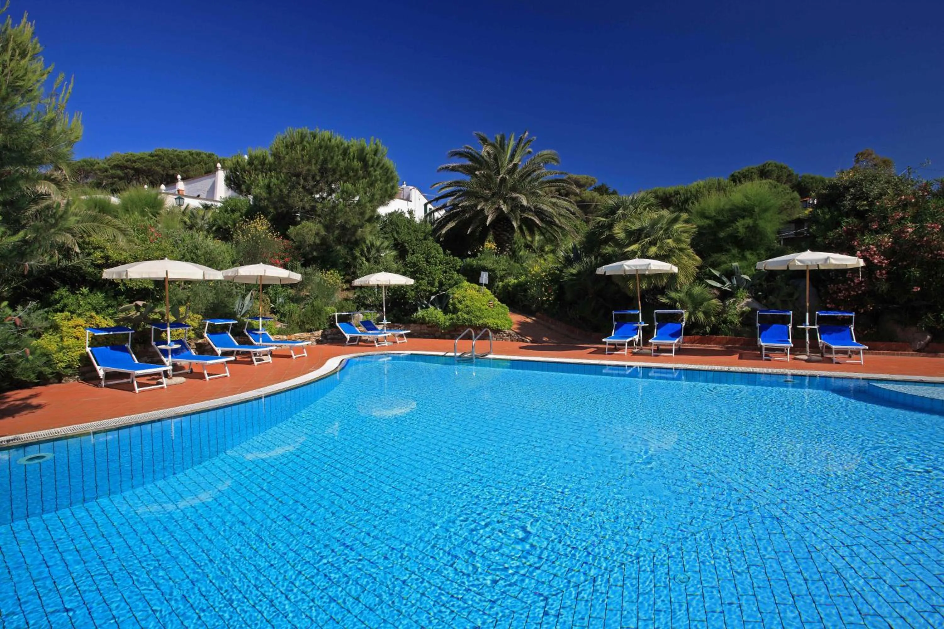 Swimming pool in Hotel Antares