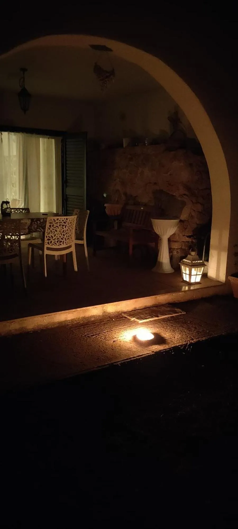 Patio in Trullo Alessandro e Villa Raffaela