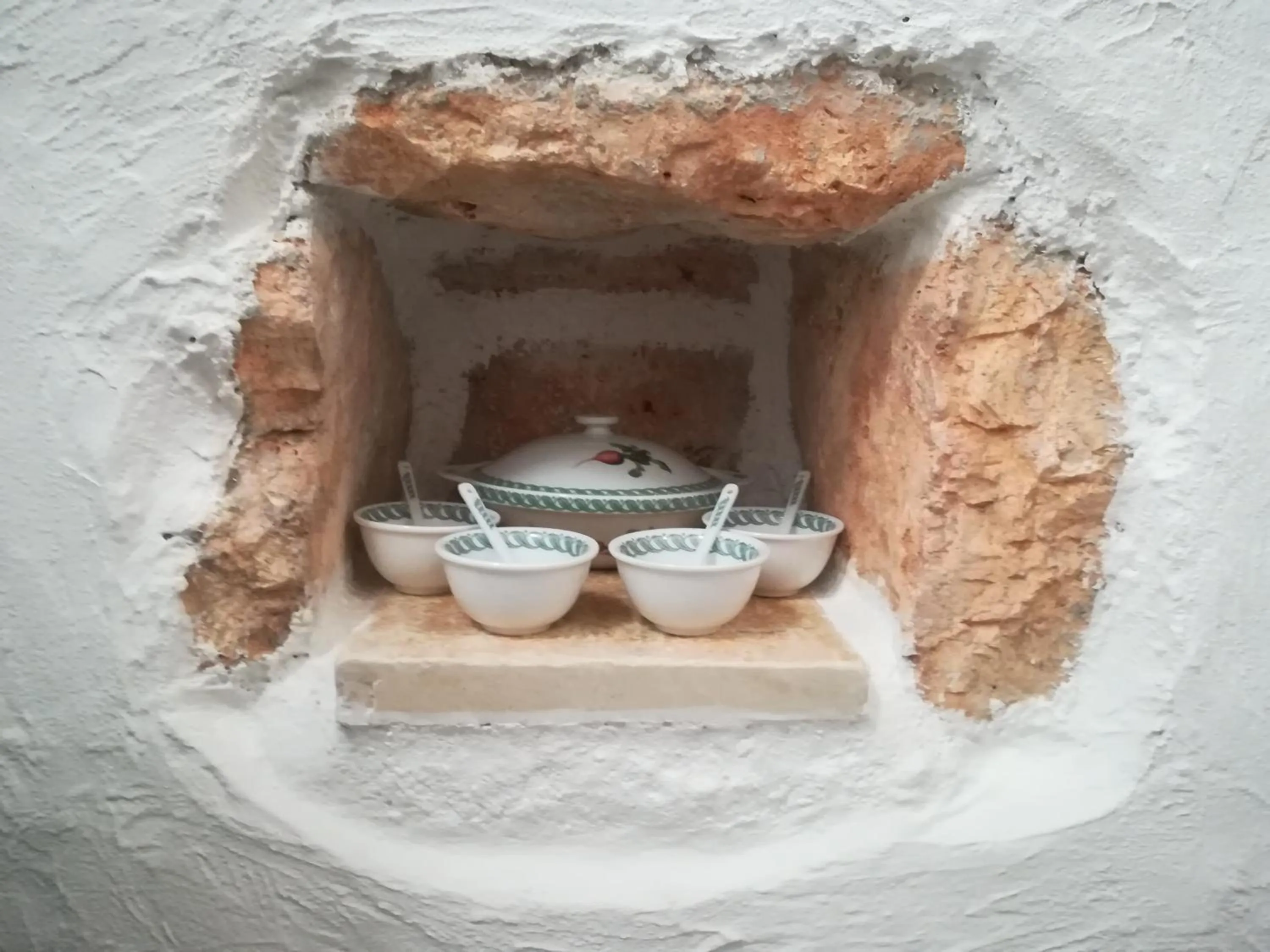 Decorative detail in Trullo Alessandro e Villa Raffaela