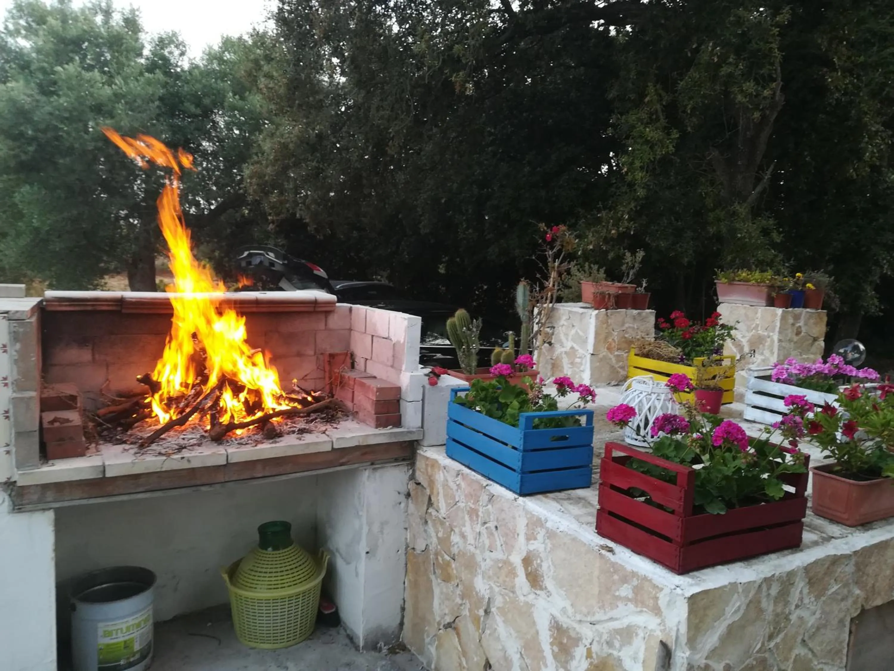 BBQ facilities in Trullo Alessandro e Villa Raffaela
