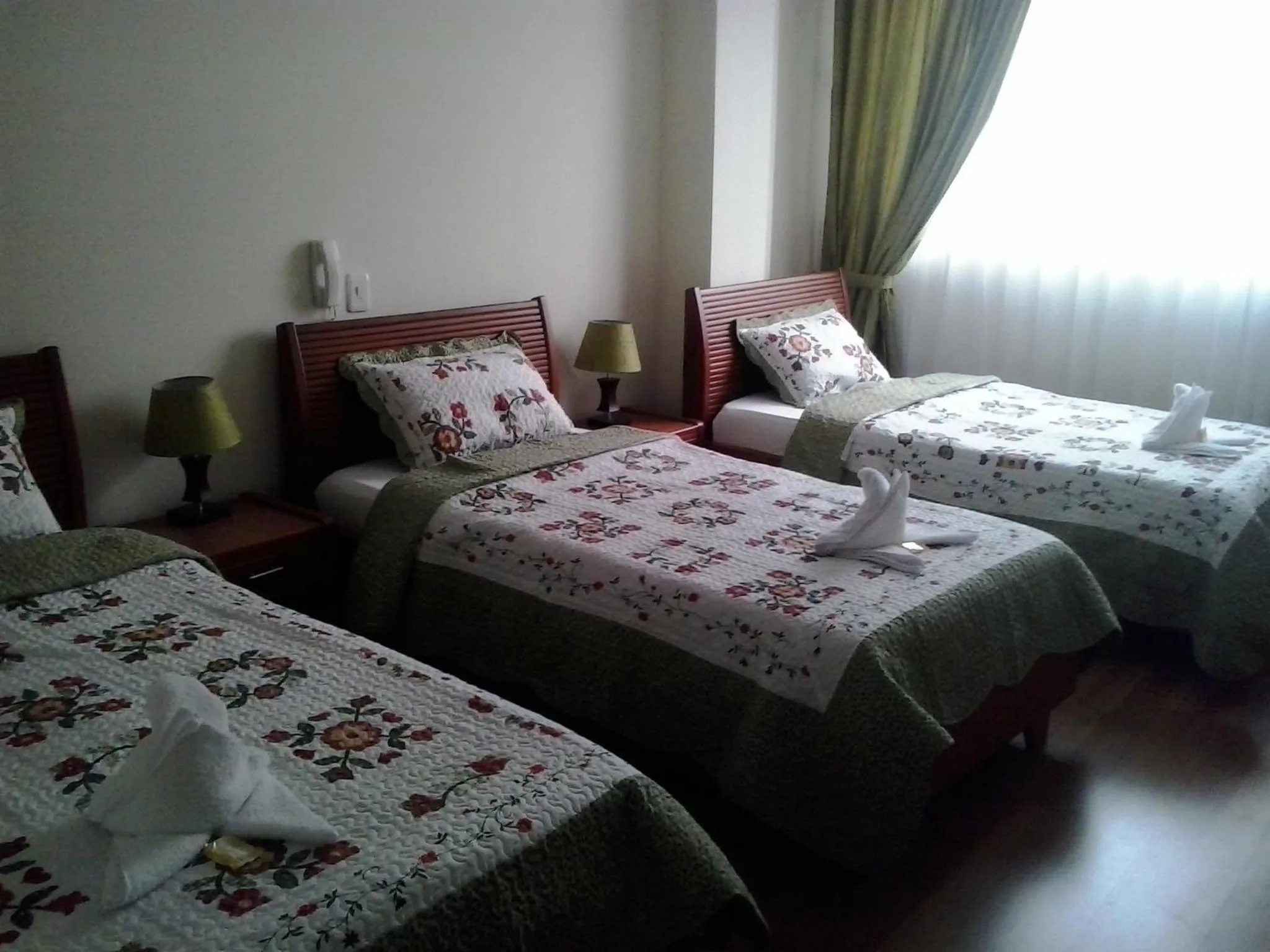 Bed in Hotel Castillo Real