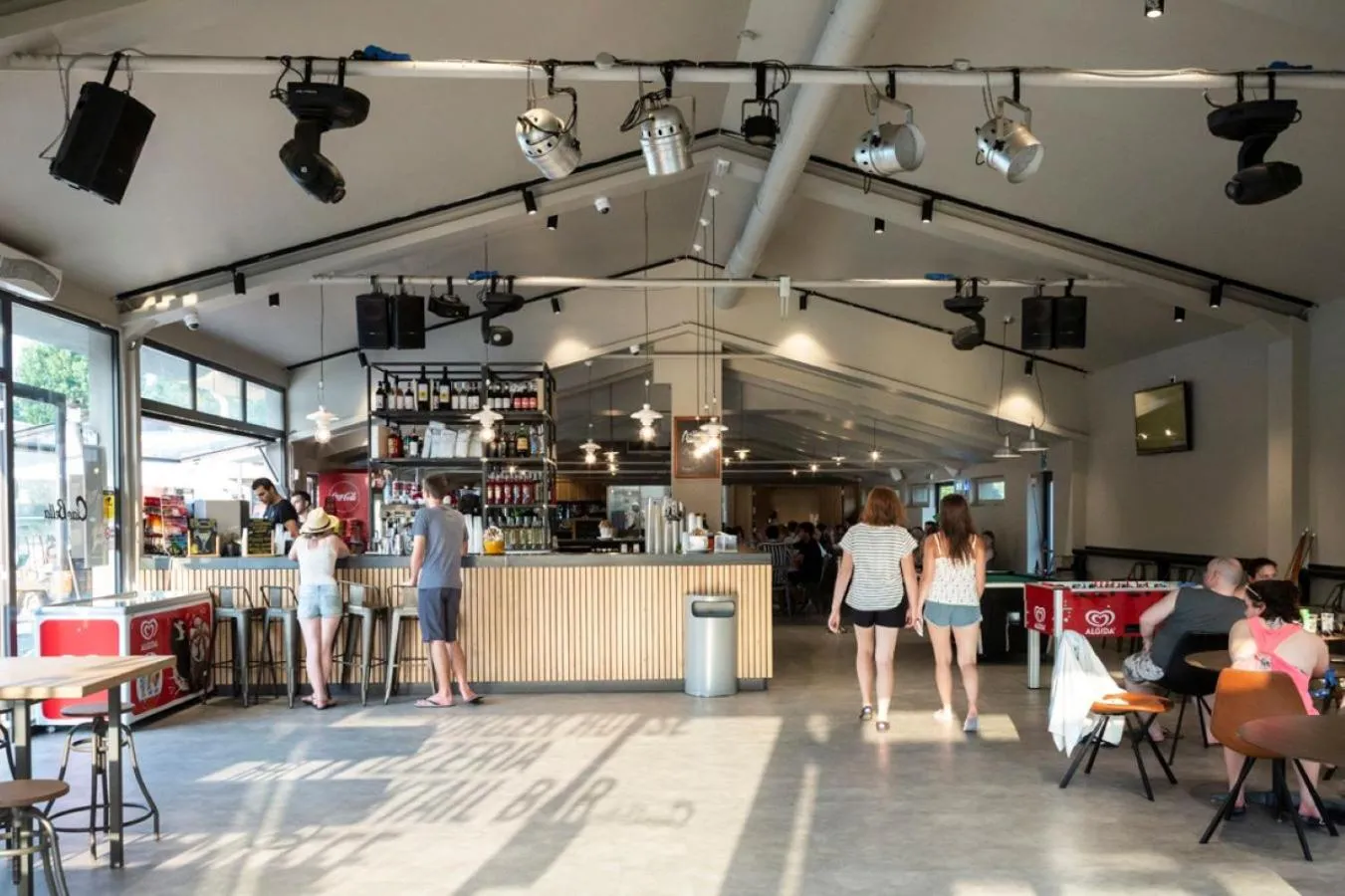 Restaurant/places to eat in hu Venezia Camping in Town