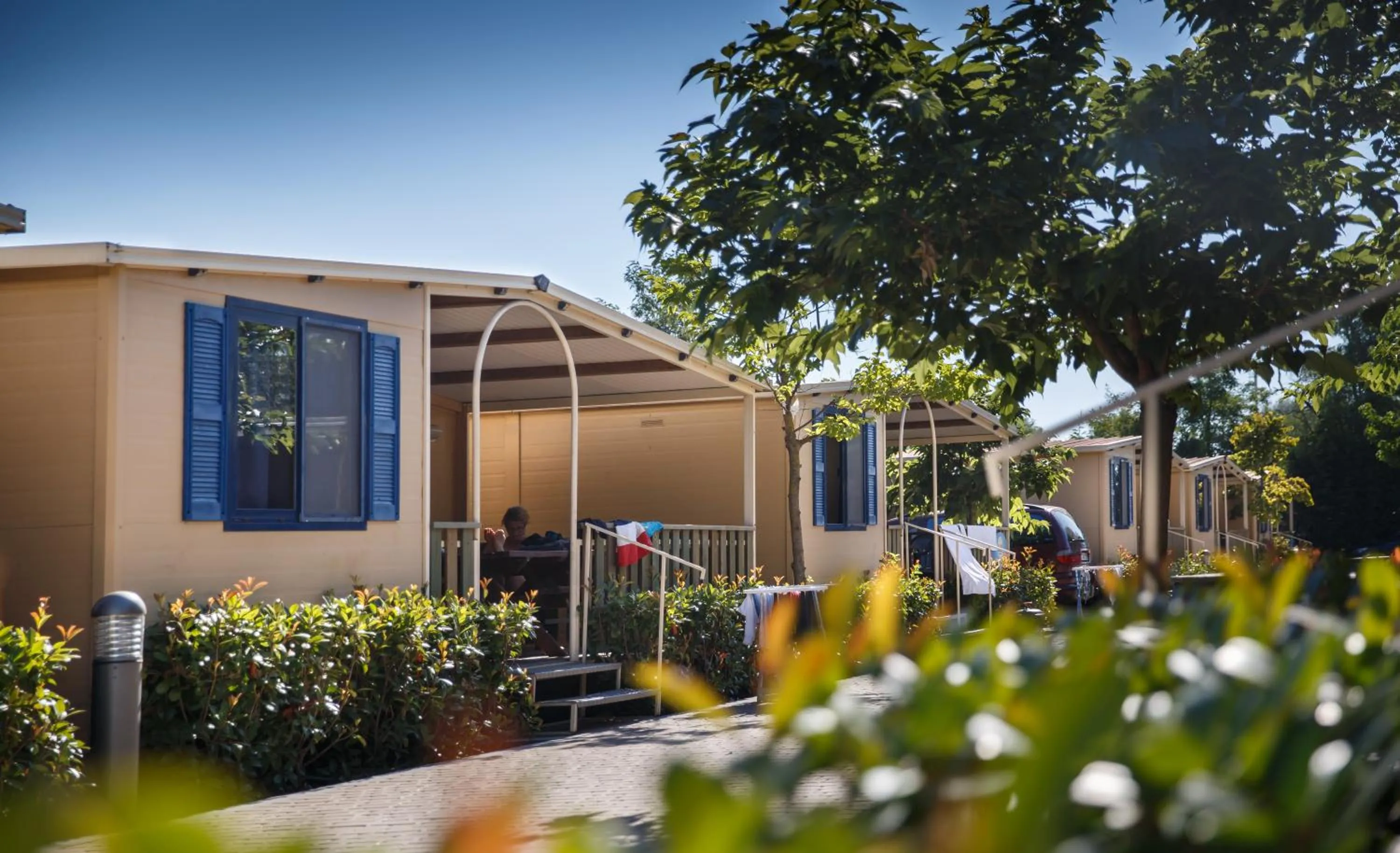 Patio in hu Venezia Camping in Town