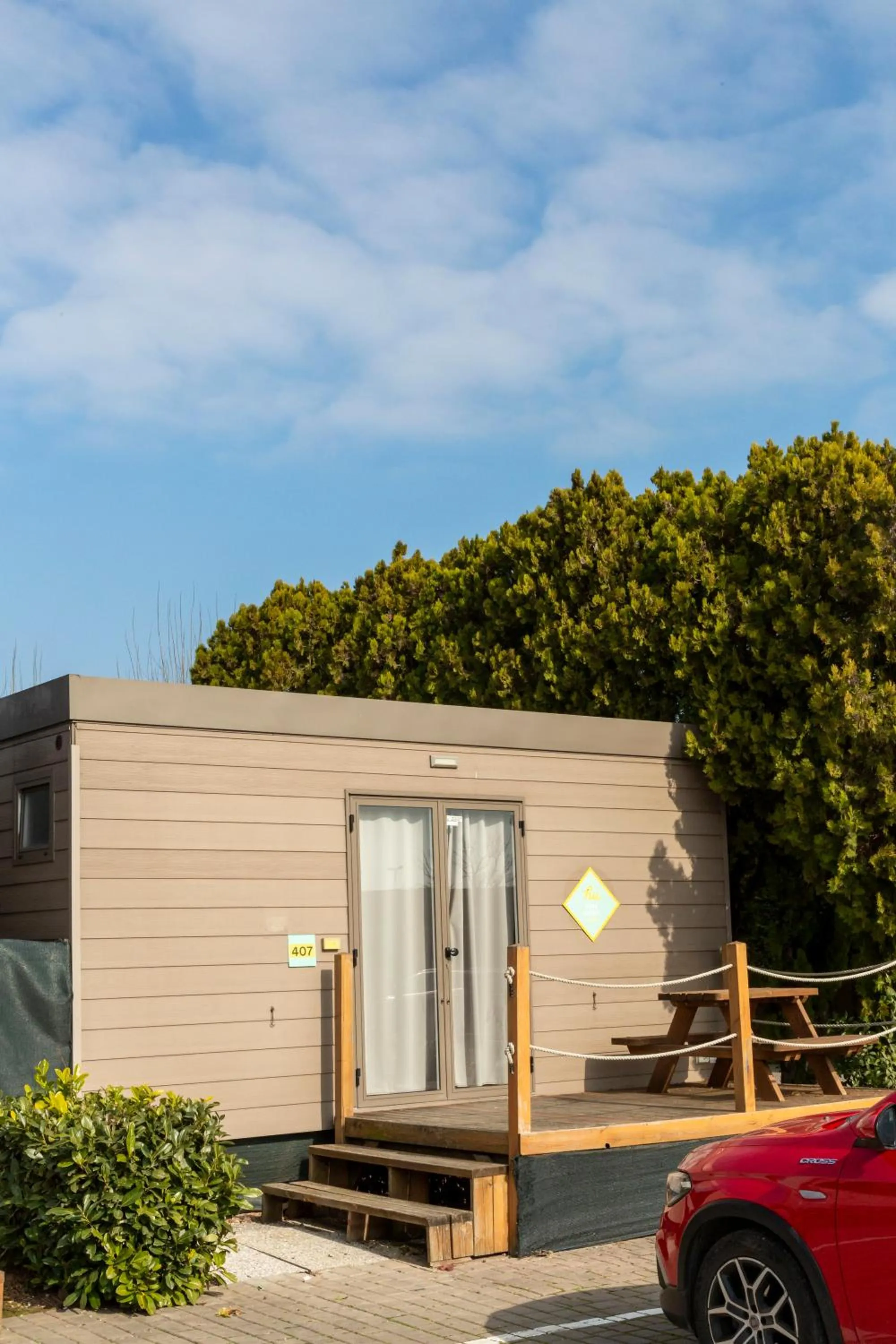 Property building in hu Venezia Camping in Town