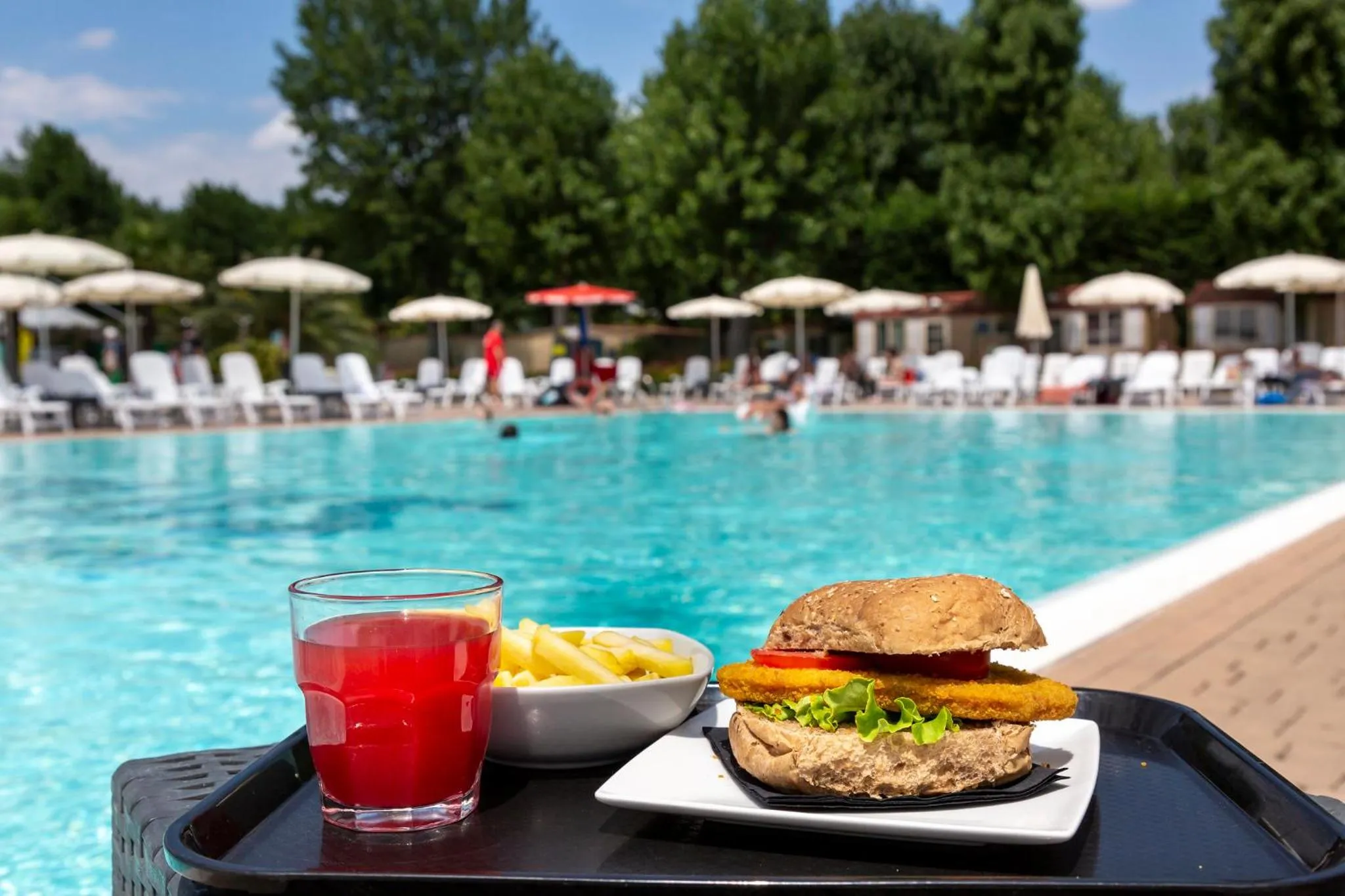 Food in hu Venezia Camping in Town