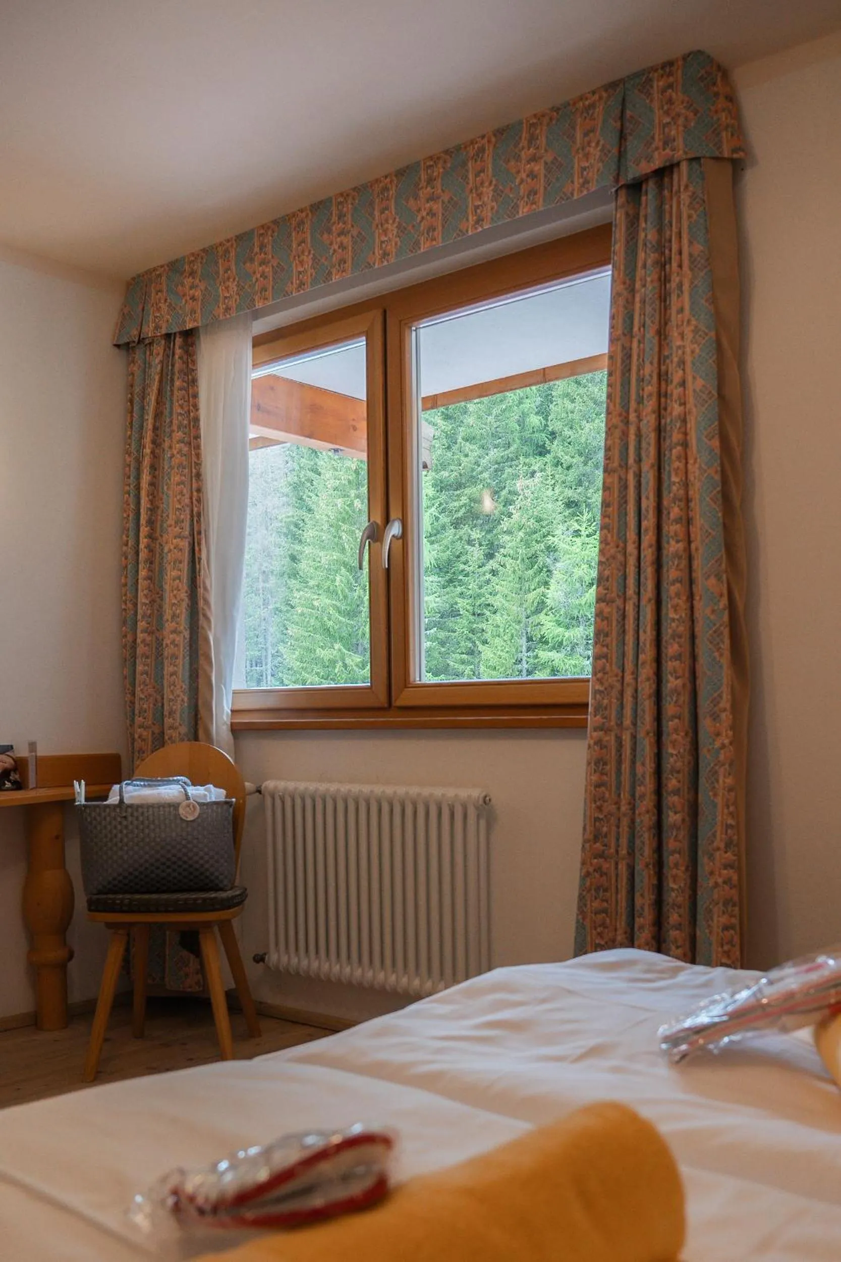 Bed in Wellness Hotel Lupo Bianco