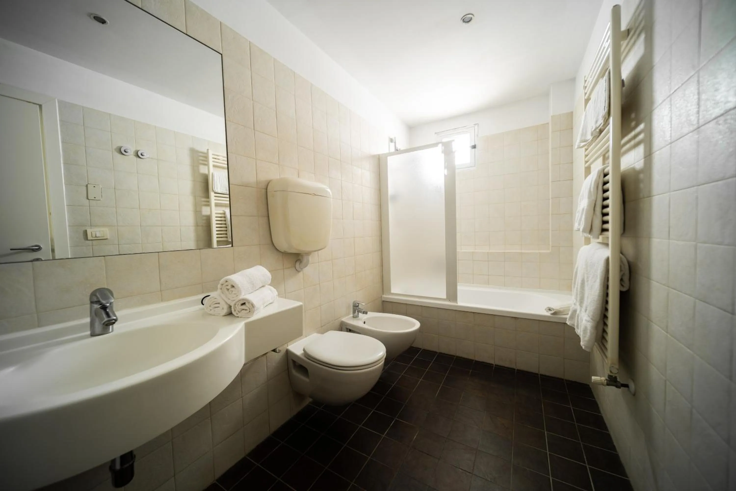 Bathroom in Hotel Trieste