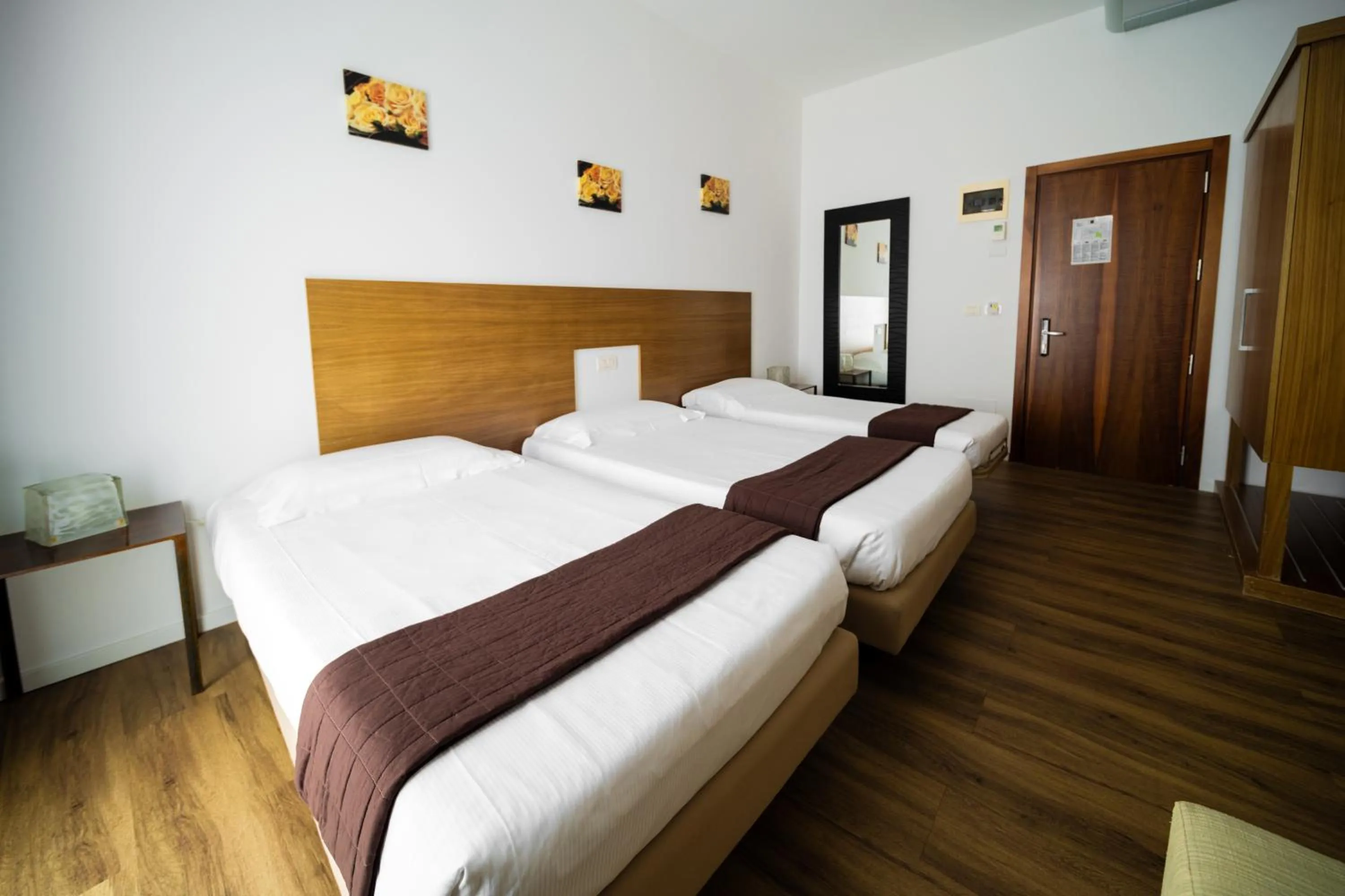 Photo of the whole room, Bed in Hotel Trieste