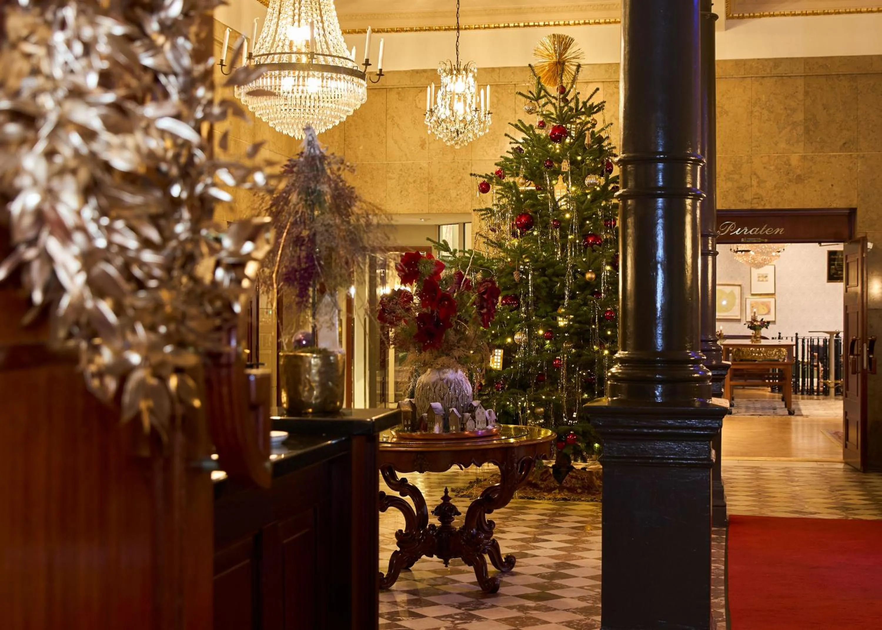 Lobby or reception in Grand Hotel Lund