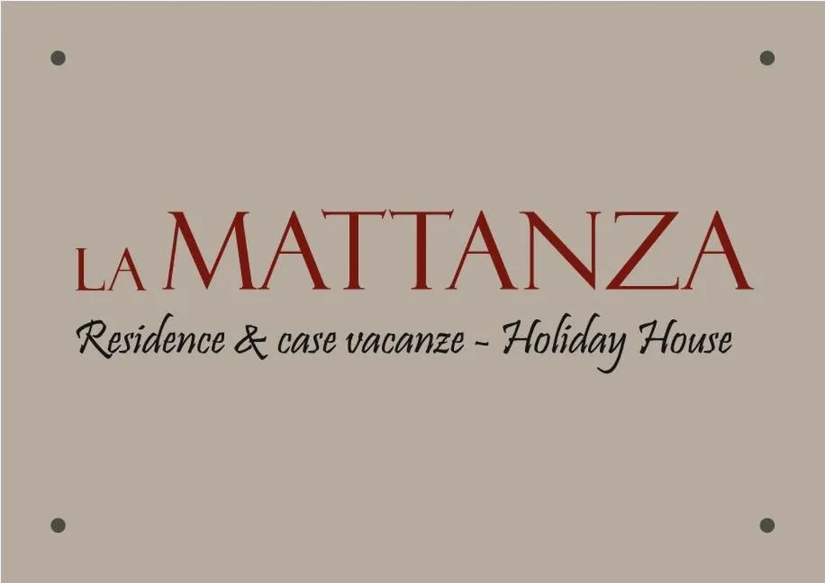 Property logo or sign in La Mattanza