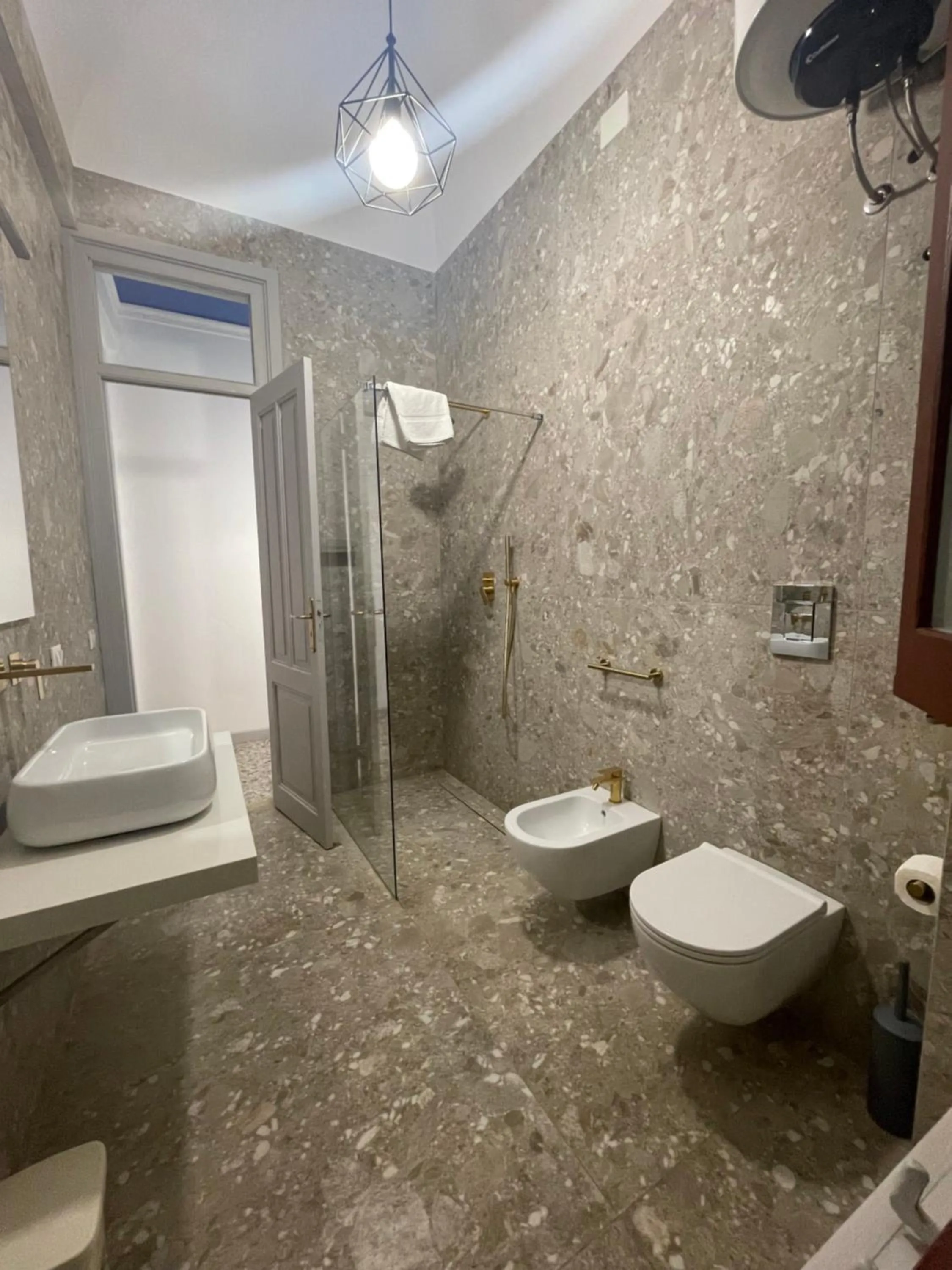 Shower in La Mattanza