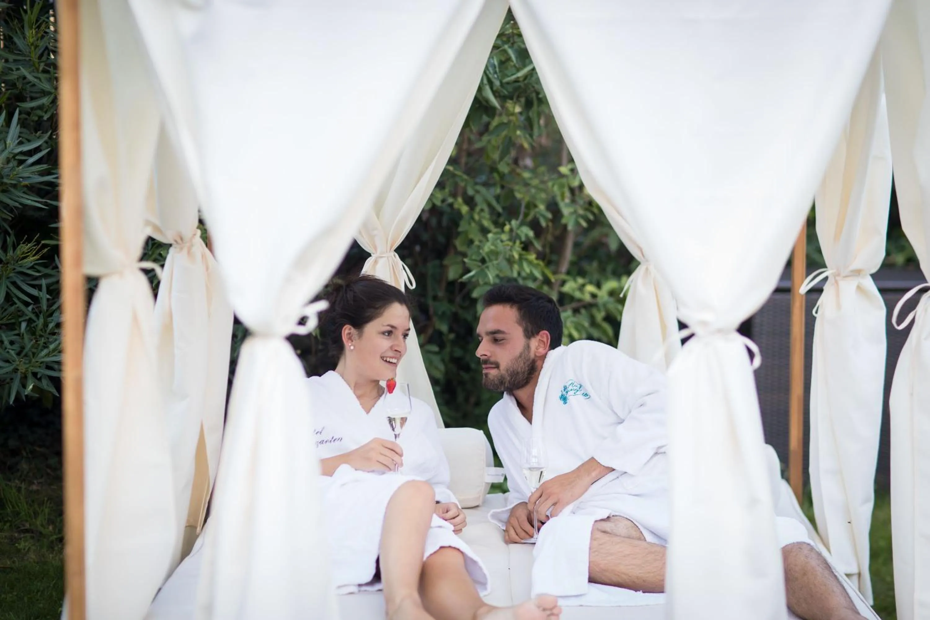 Garden in Hotel Weingarten