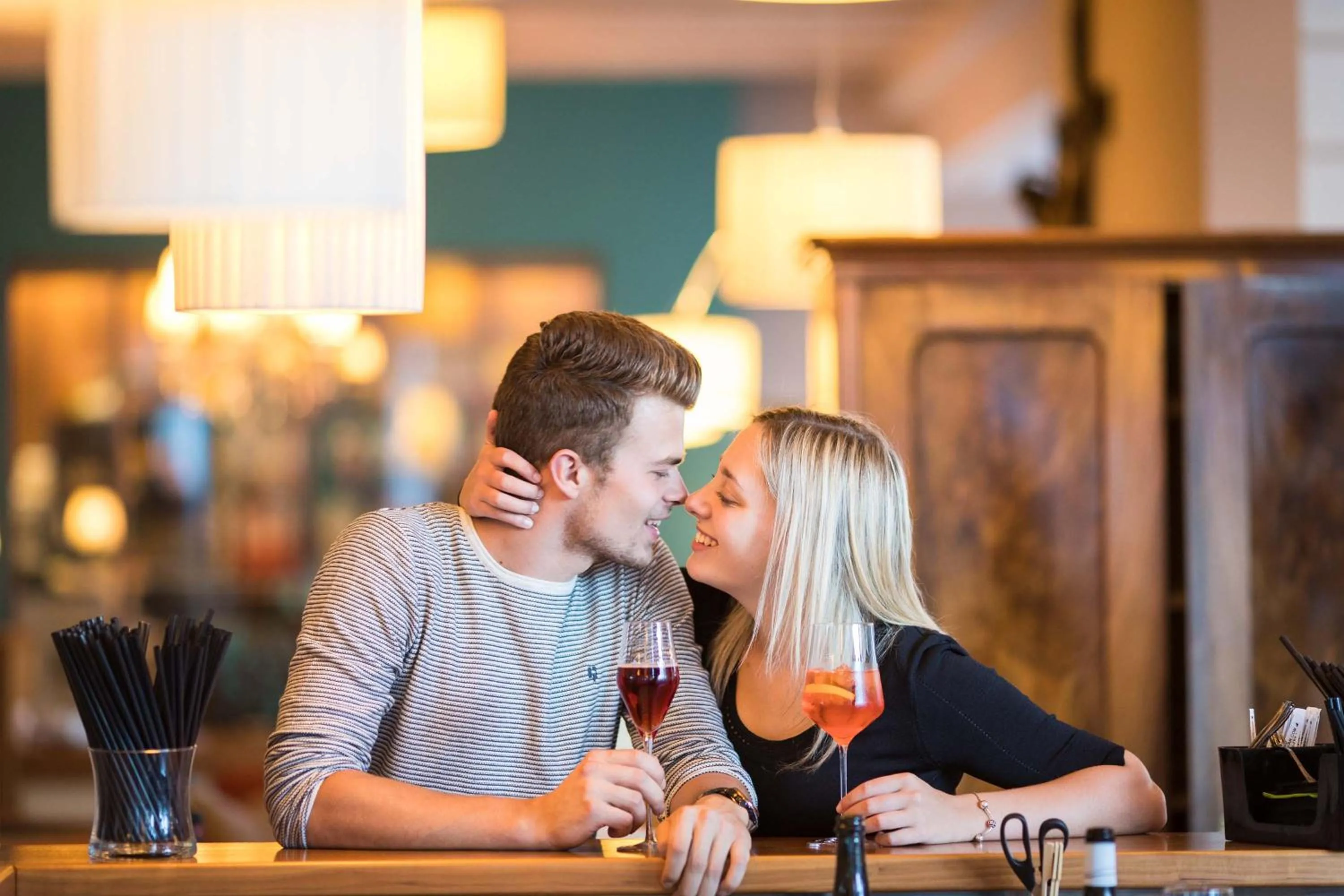 Lounge or bar in Hotel Weingarten