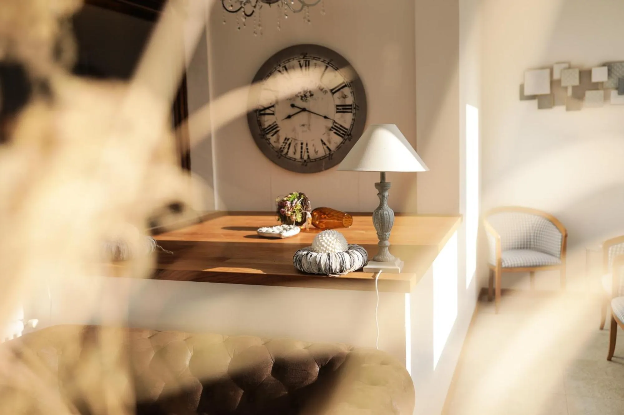 Communal lounge/ TV room in Hotel Weingarten