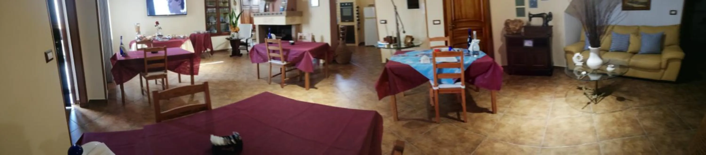 Food and drinks in B&B MareIncantato