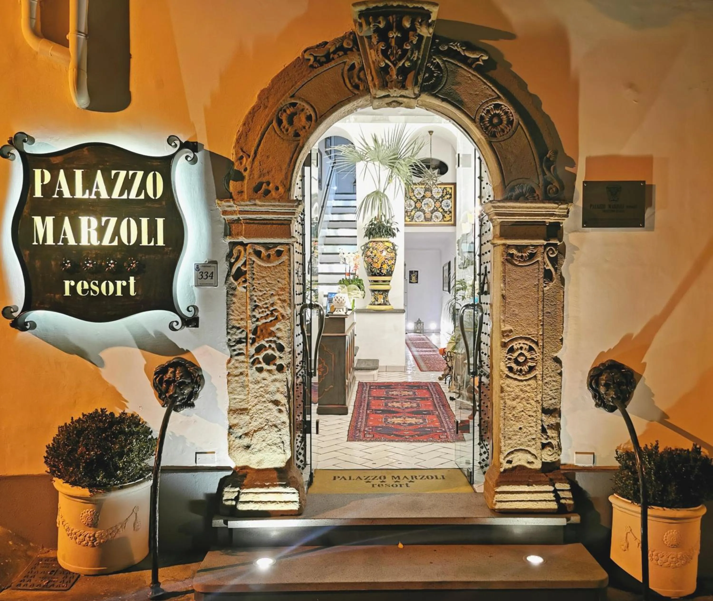 Facade/entrance in Palazzo Marzoli charme Resort - Small Luxury Hotel
