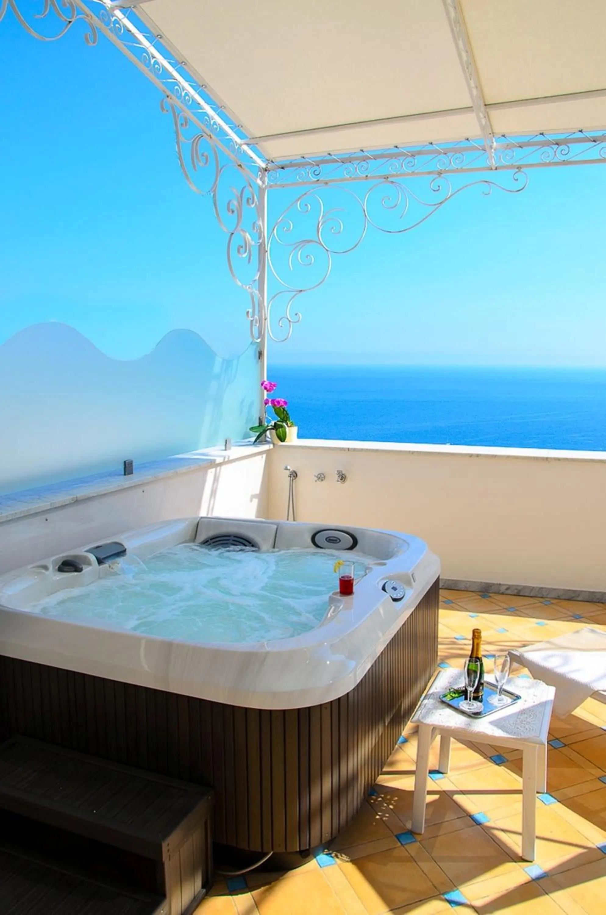 Balcony/Terrace in Palazzo Marzoli charme Resort - Small Luxury Hotel