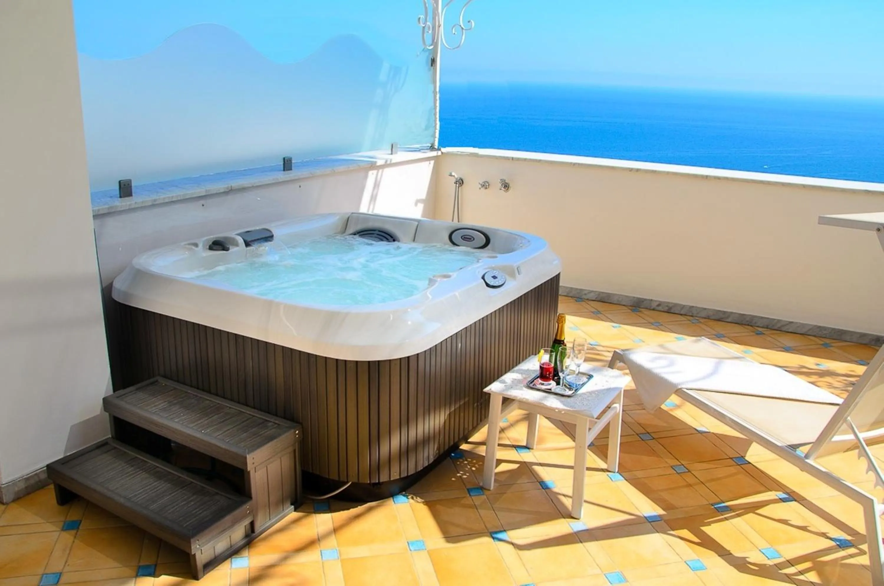 Balcony/Terrace in Palazzo Marzoli charme Resort - Small Luxury Hotel