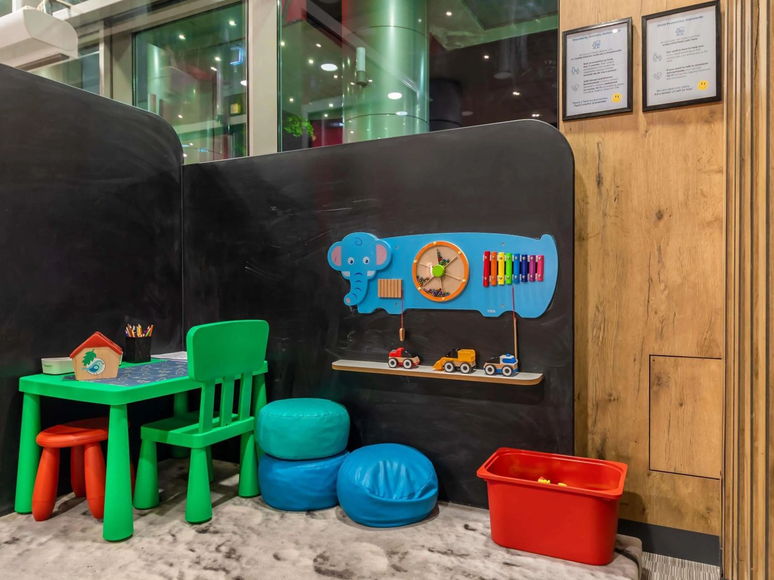 Kids's club in ibis Warszawa Centrum