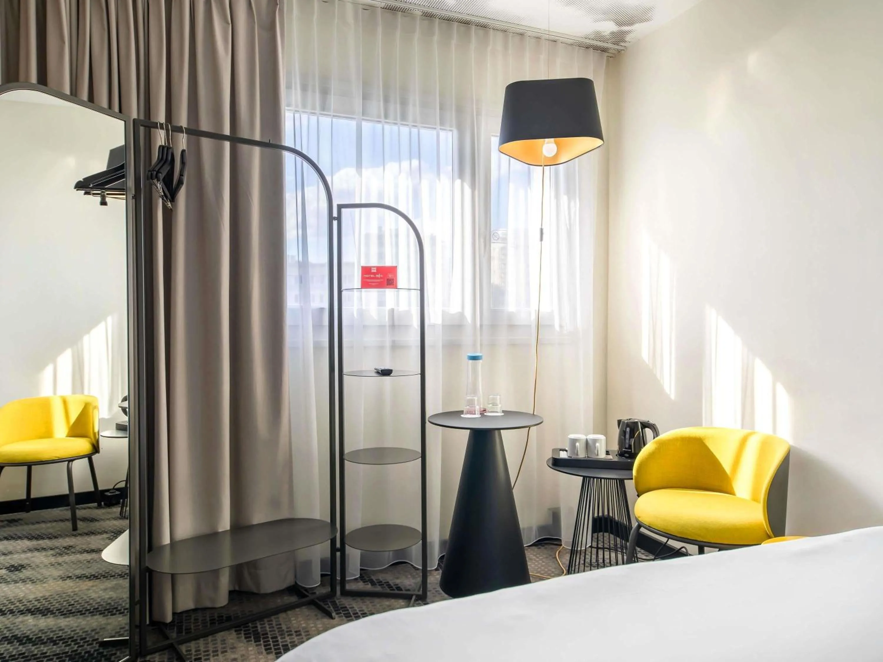 Bedroom, Bed in ibis Warszawa Centrum