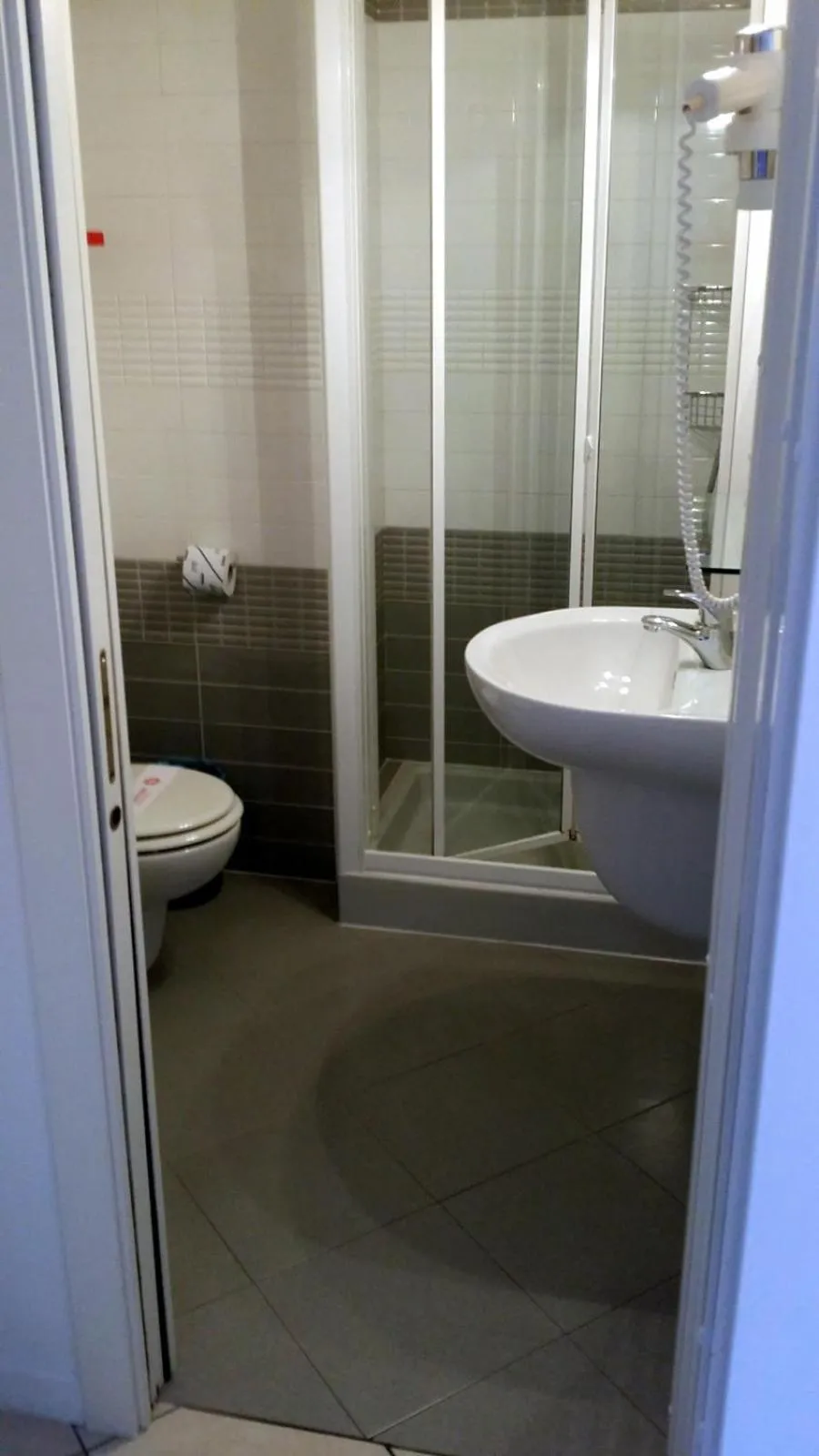 Shower in Hotel Residence Sanremo