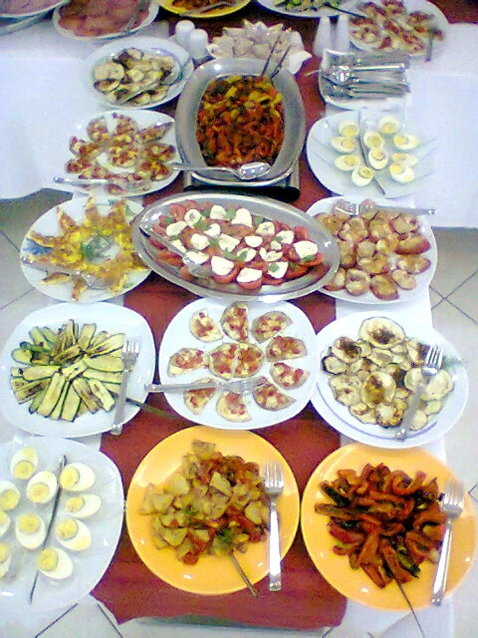 Buffet breakfast in Hotel Residence Sanremo