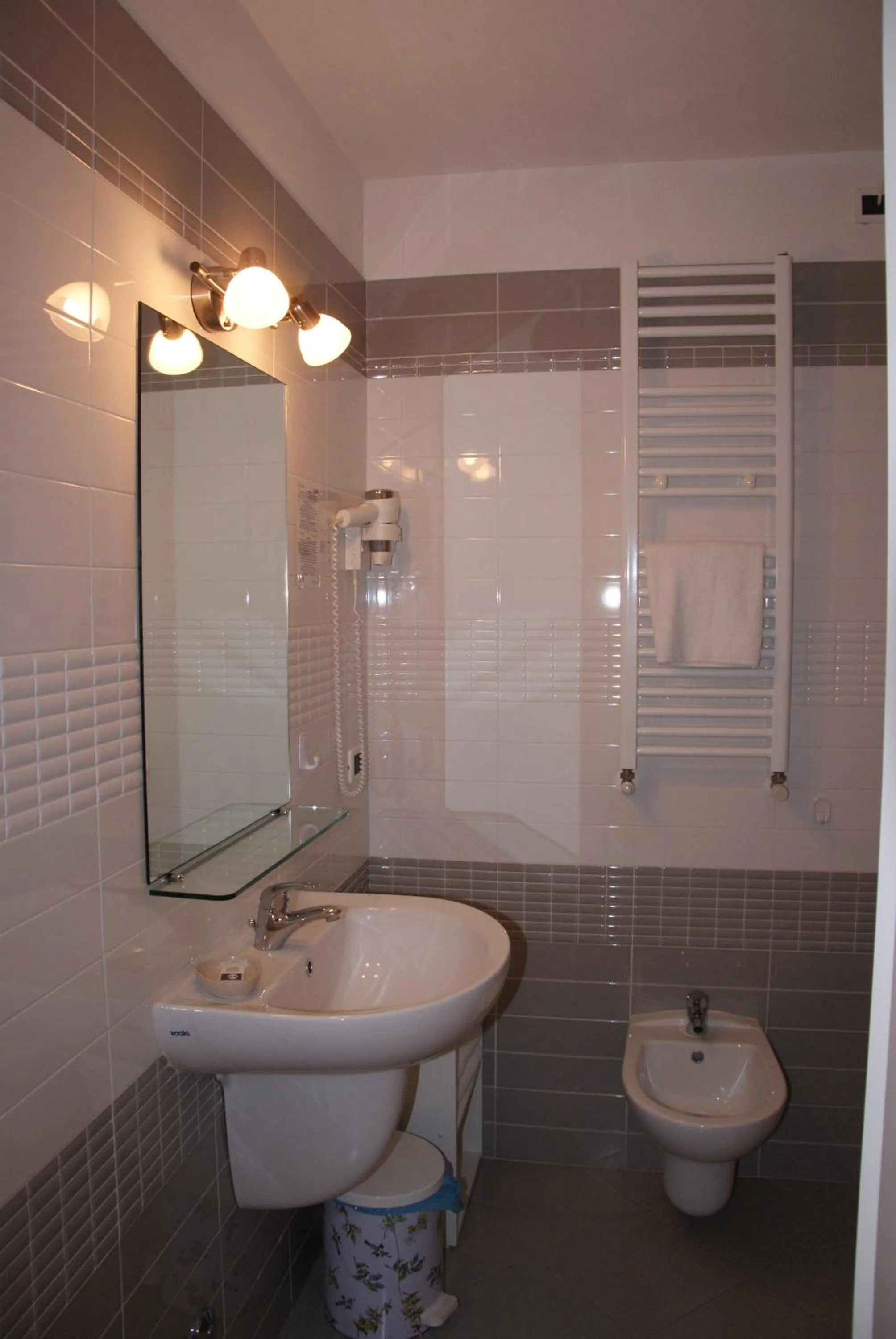 Toilet in Hotel Residence Sanremo