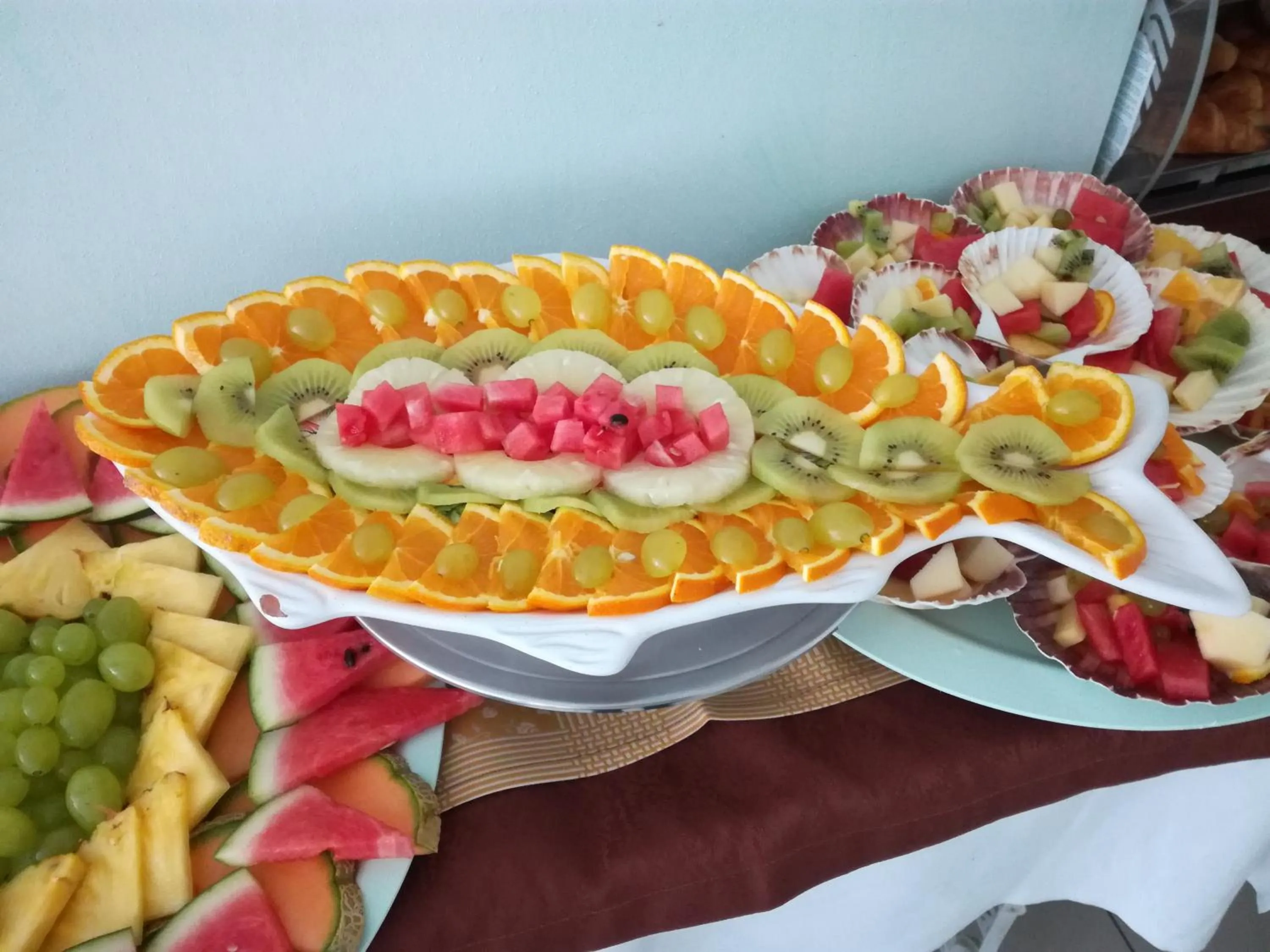 Buffet breakfast in Hotel Residence Sanremo