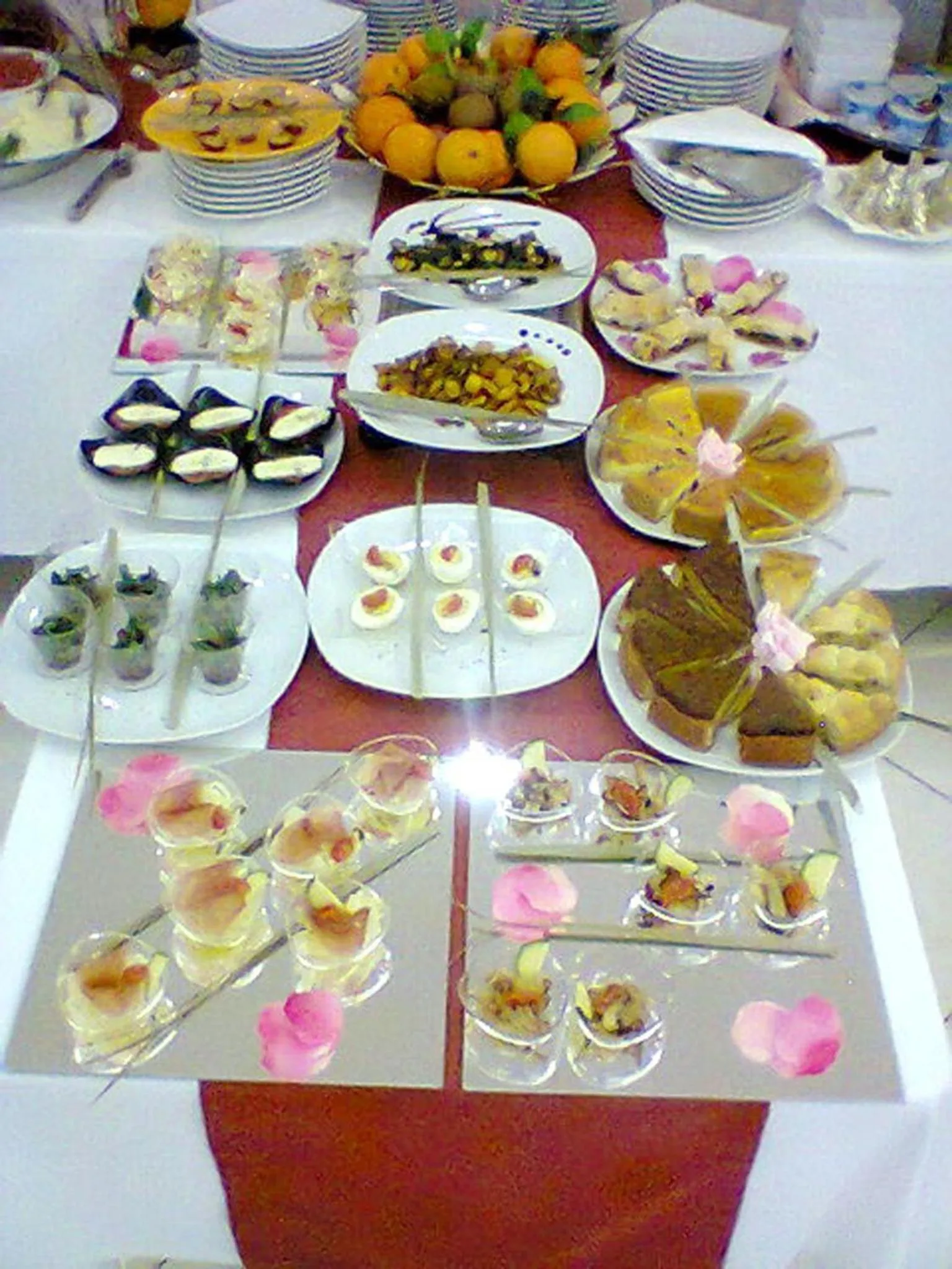 Buffet breakfast in Hotel Residence Sanremo