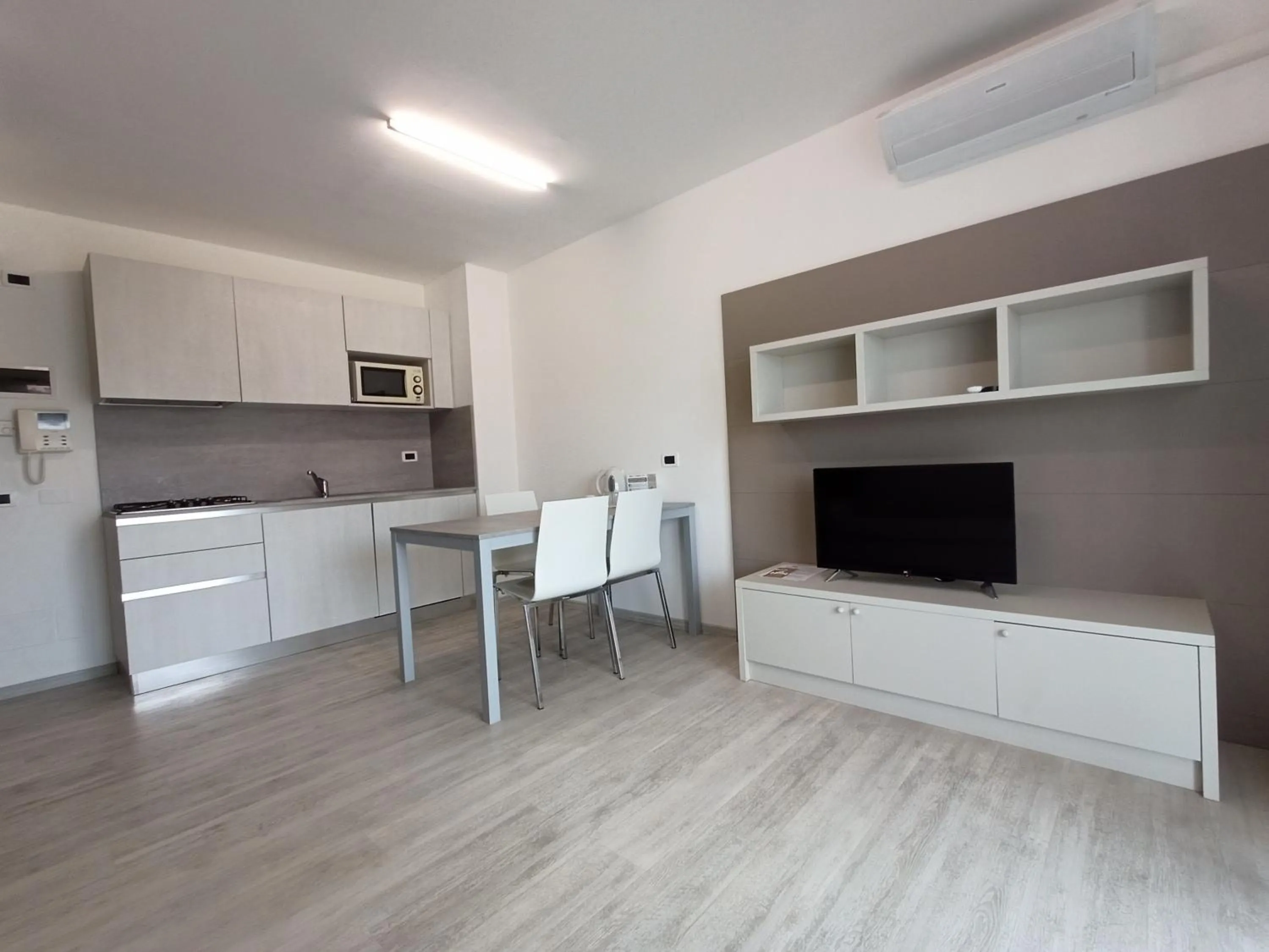 Kitchen or kitchenette in Hotel Residence Sanremo