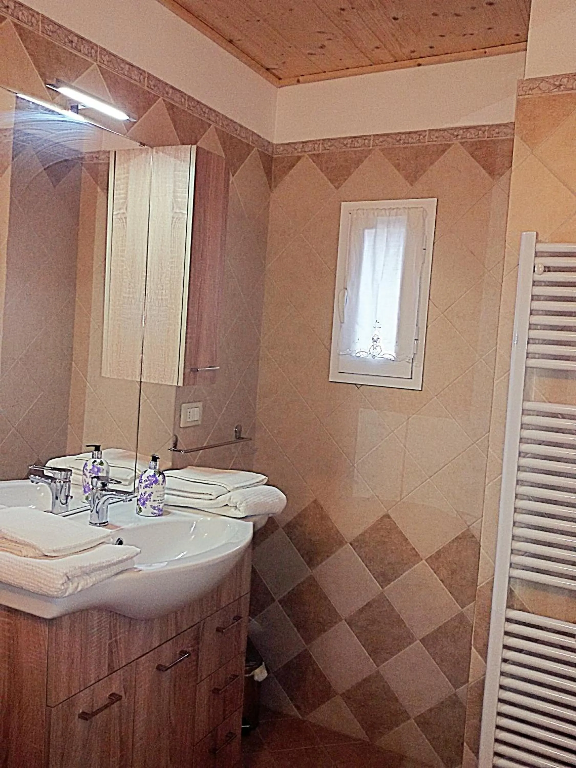 Shower in Il Casale dei Principi