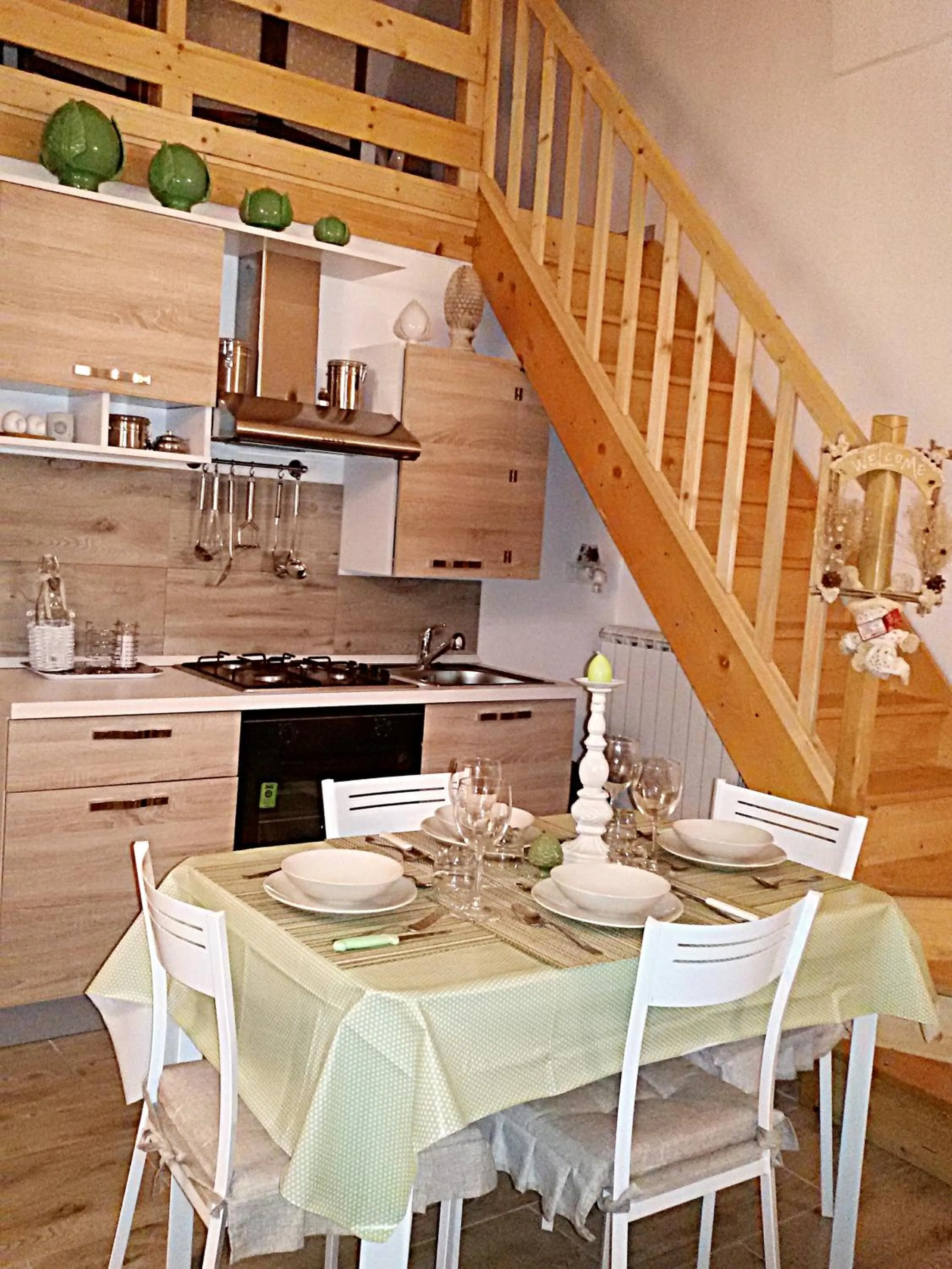 Kitchen or kitchenette in Il Casale dei Principi