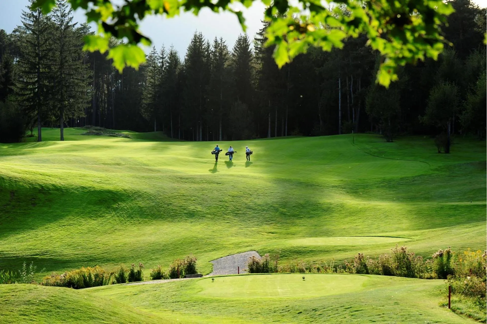 Golfcourse in HOTEL POST alpine cityflair