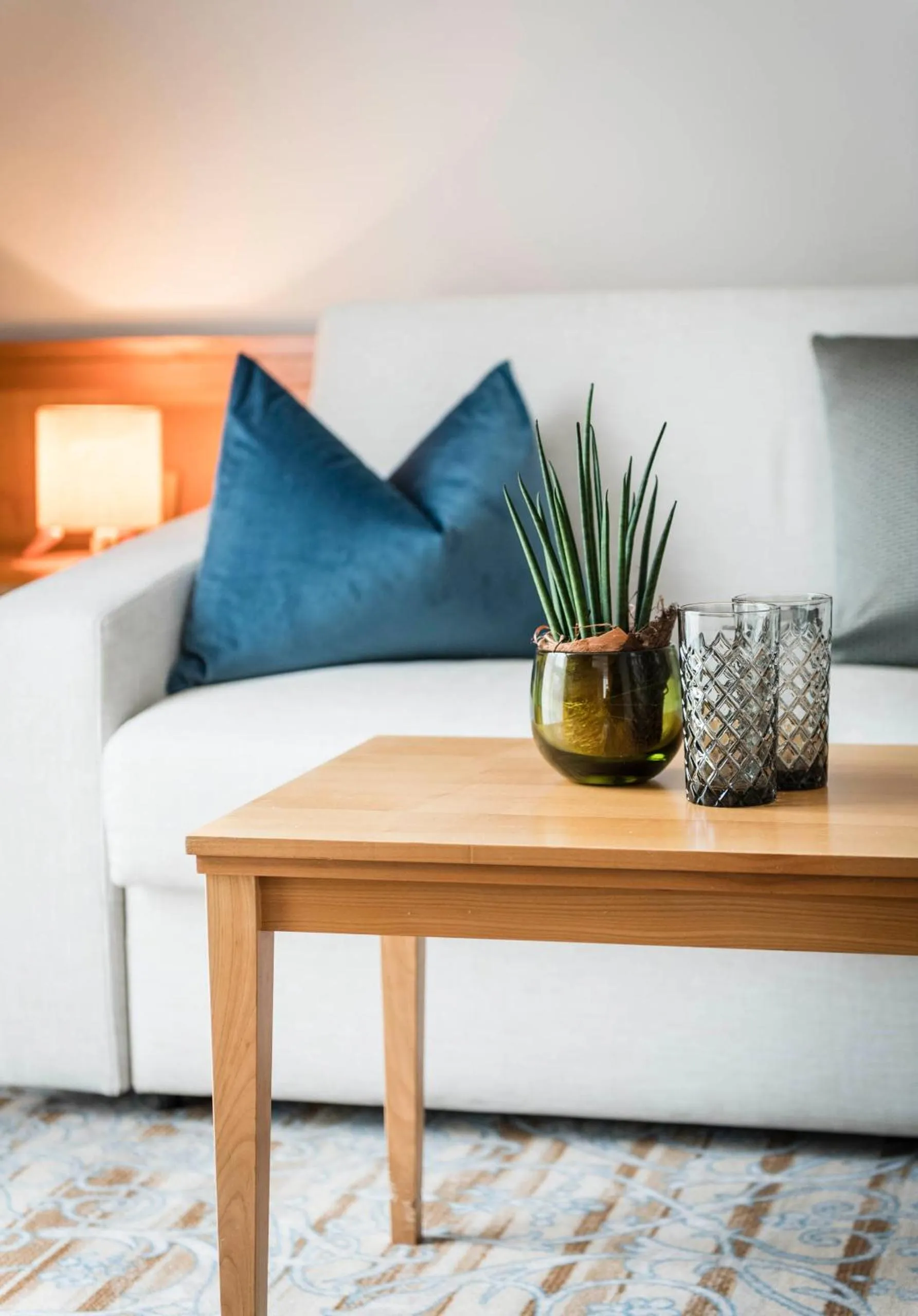 Living room in HOTEL POST alpine cityflair