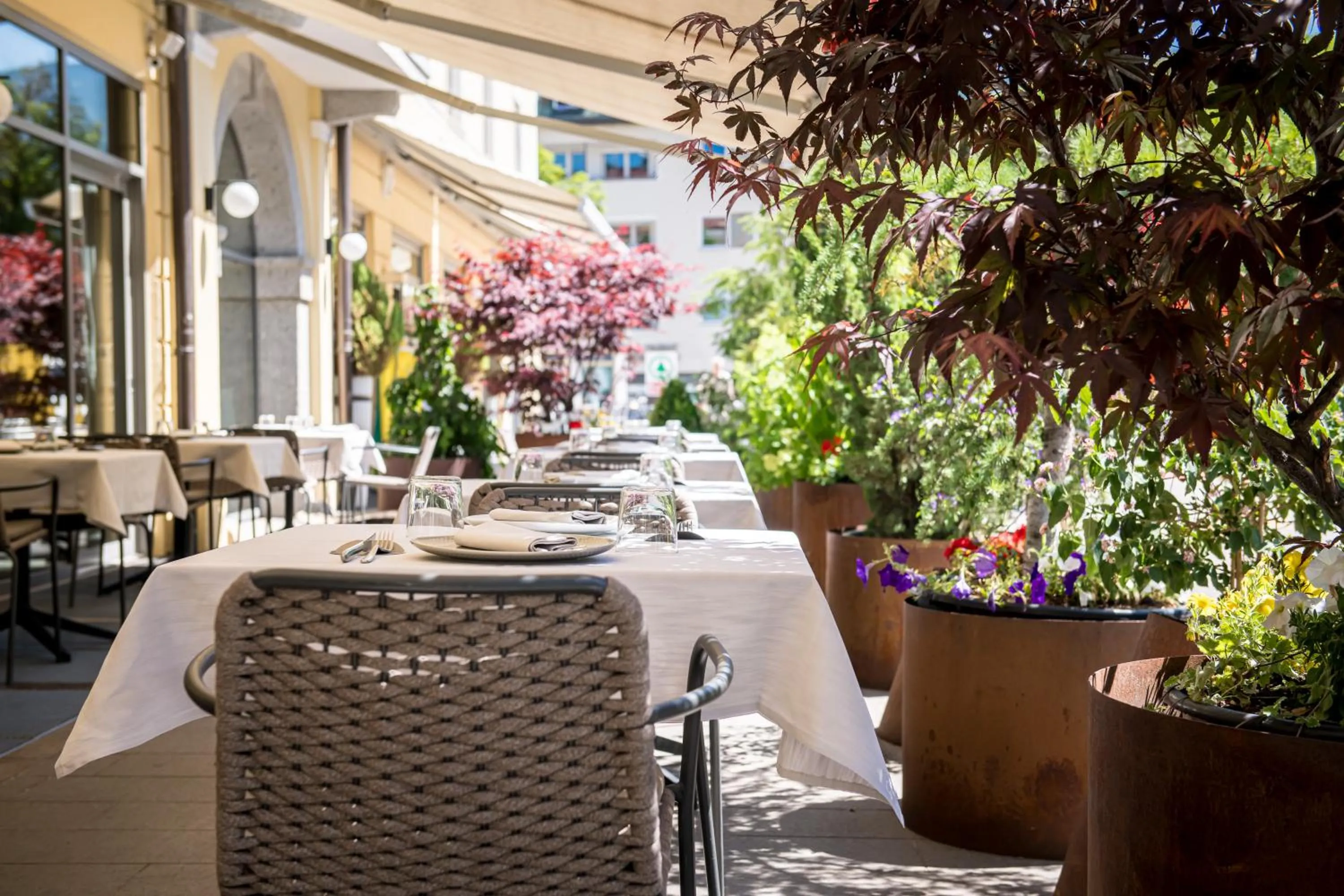 Restaurant/places to eat in HOTEL POST alpine cityflair