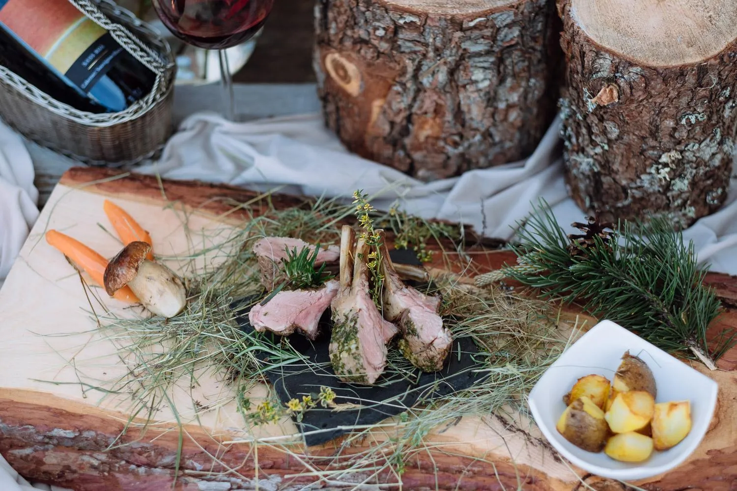 Restaurant/places to eat in Naturhotel Miraval