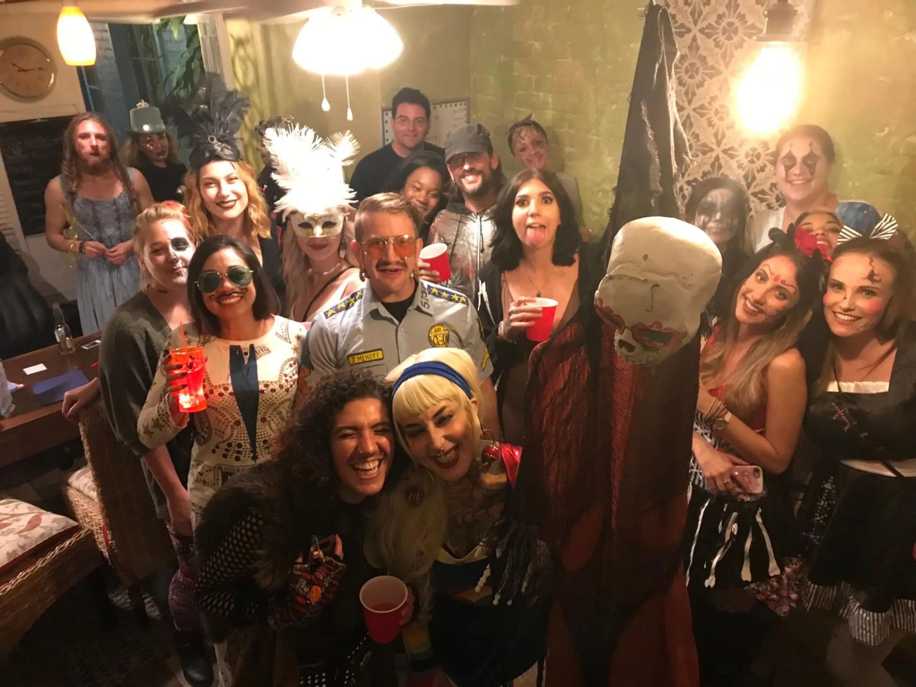 People in Madame Isabelle's House